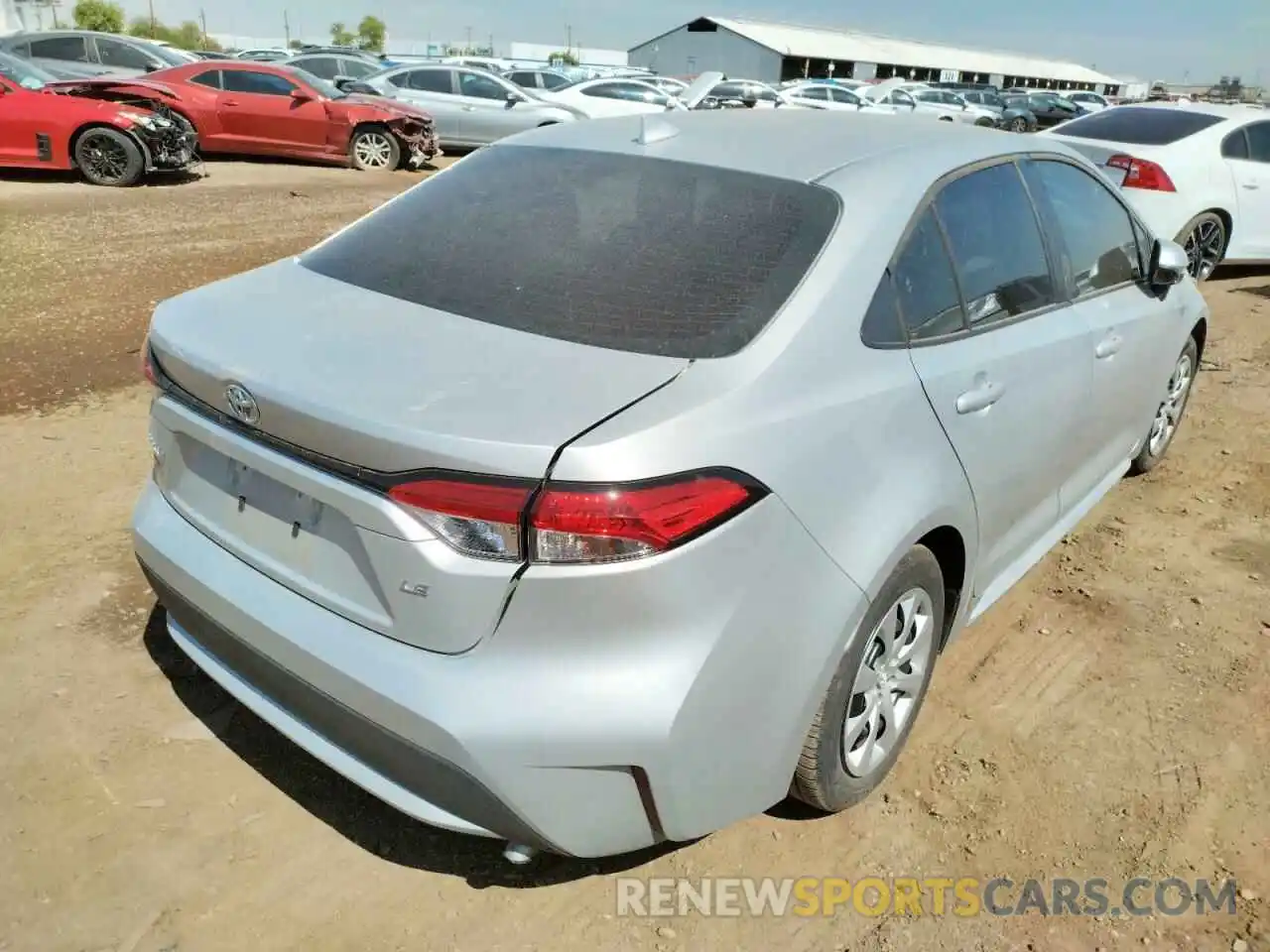 4 Photograph of a damaged car 5YFEPMAEXMP227307 TOYOTA COROLLA 2021