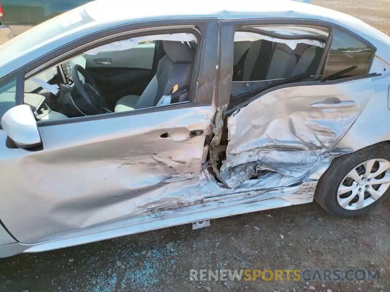 9 Photograph of a damaged car 5YFEPMAEXMP227307 TOYOTA COROLLA 2021