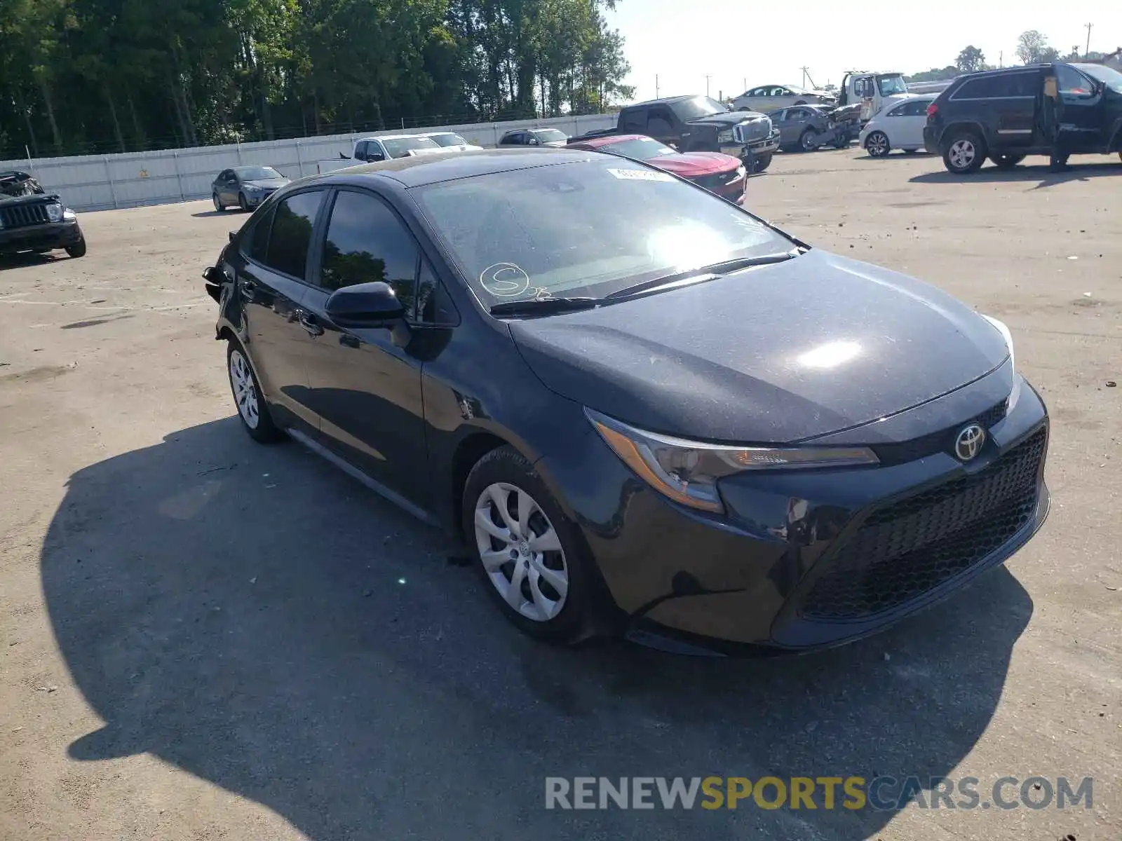 1 Photograph of a damaged car 5YFEPMAEXMP227808 TOYOTA COROLLA 2021