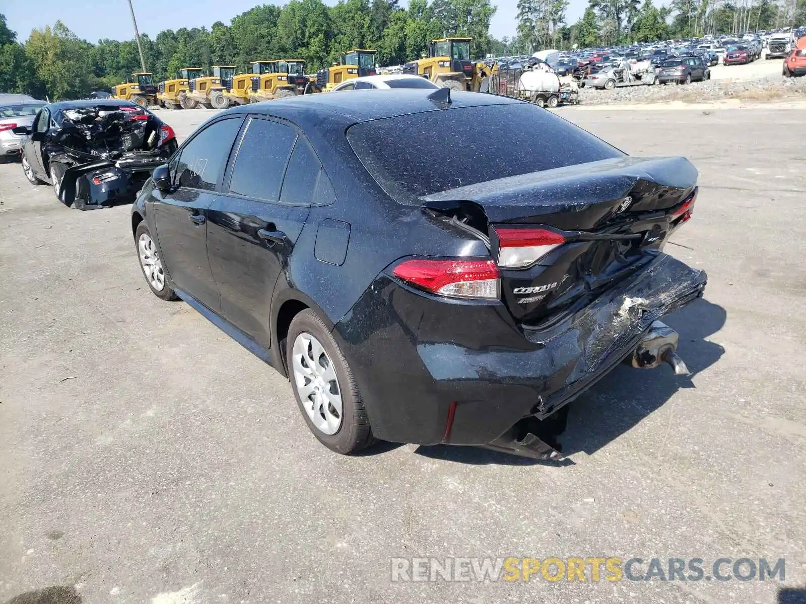 3 Photograph of a damaged car 5YFEPMAEXMP227808 TOYOTA COROLLA 2021