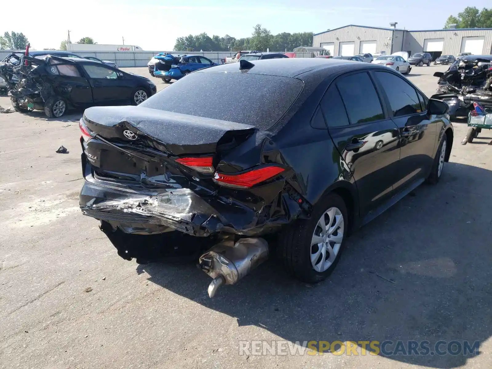 4 Photograph of a damaged car 5YFEPMAEXMP227808 TOYOTA COROLLA 2021