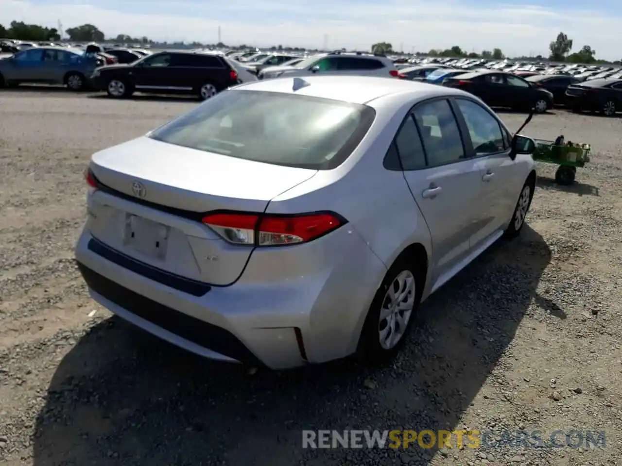 4 Photograph of a damaged car 5YFEPMAEXMP227923 TOYOTA COROLLA 2021