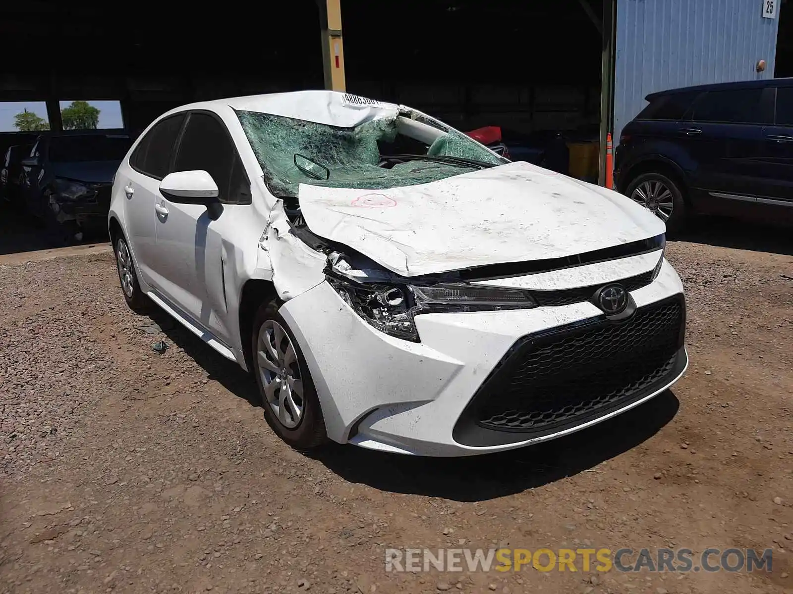 1 Photograph of a damaged car 5YFEPMAEXMP228523 TOYOTA COROLLA 2021