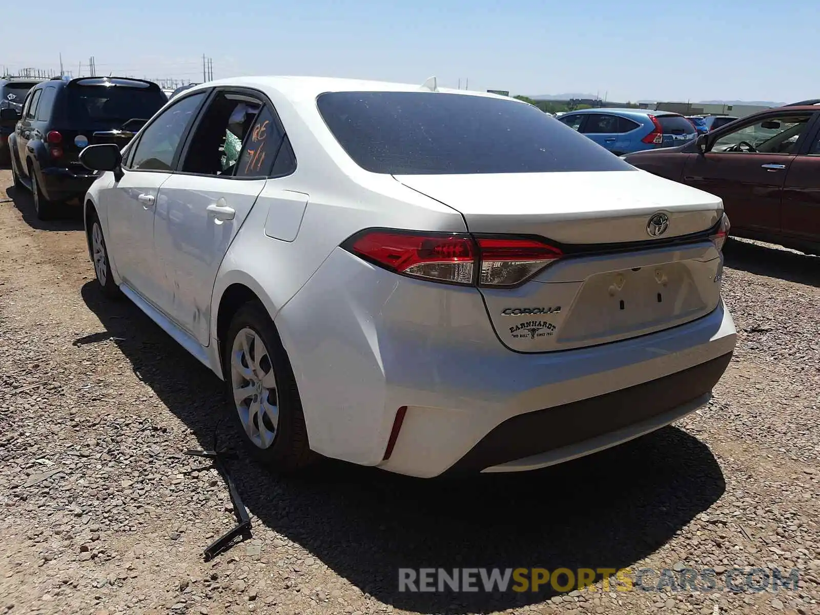 3 Photograph of a damaged car 5YFEPMAEXMP228523 TOYOTA COROLLA 2021