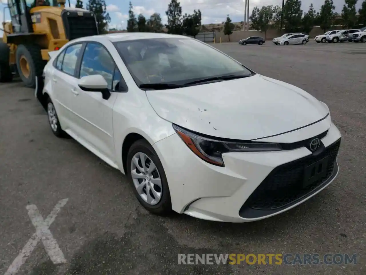 1 Photograph of a damaged car 5YFEPMAEXMP229946 TOYOTA COROLLA 2021