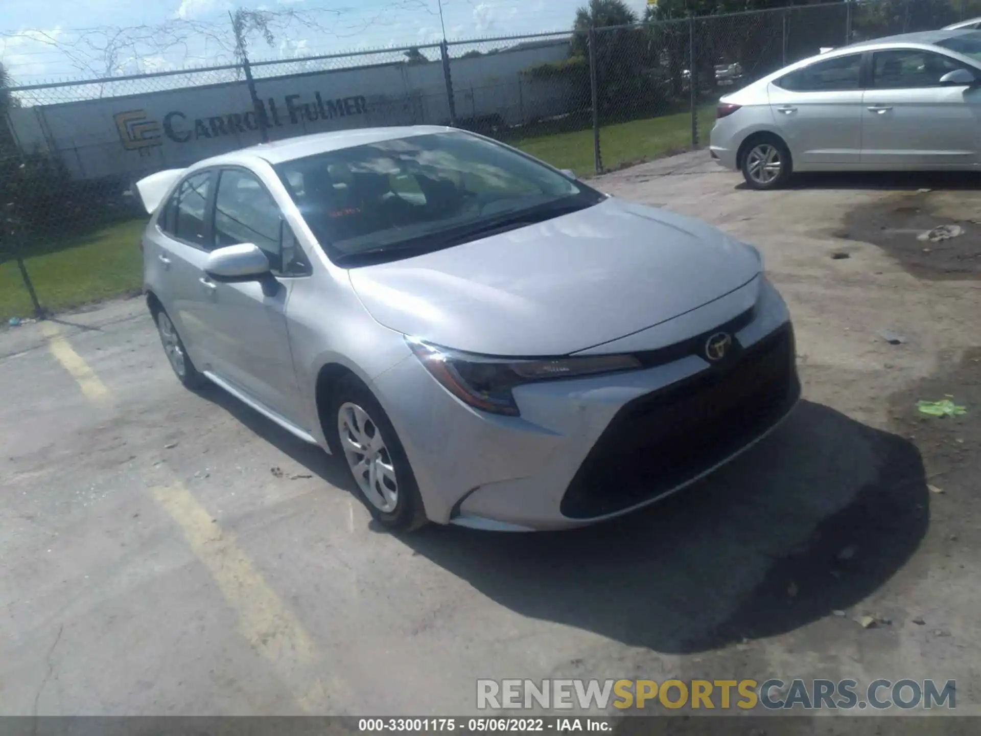 1 Photograph of a damaged car 5YFEPMAEXMP230353 TOYOTA COROLLA 2021