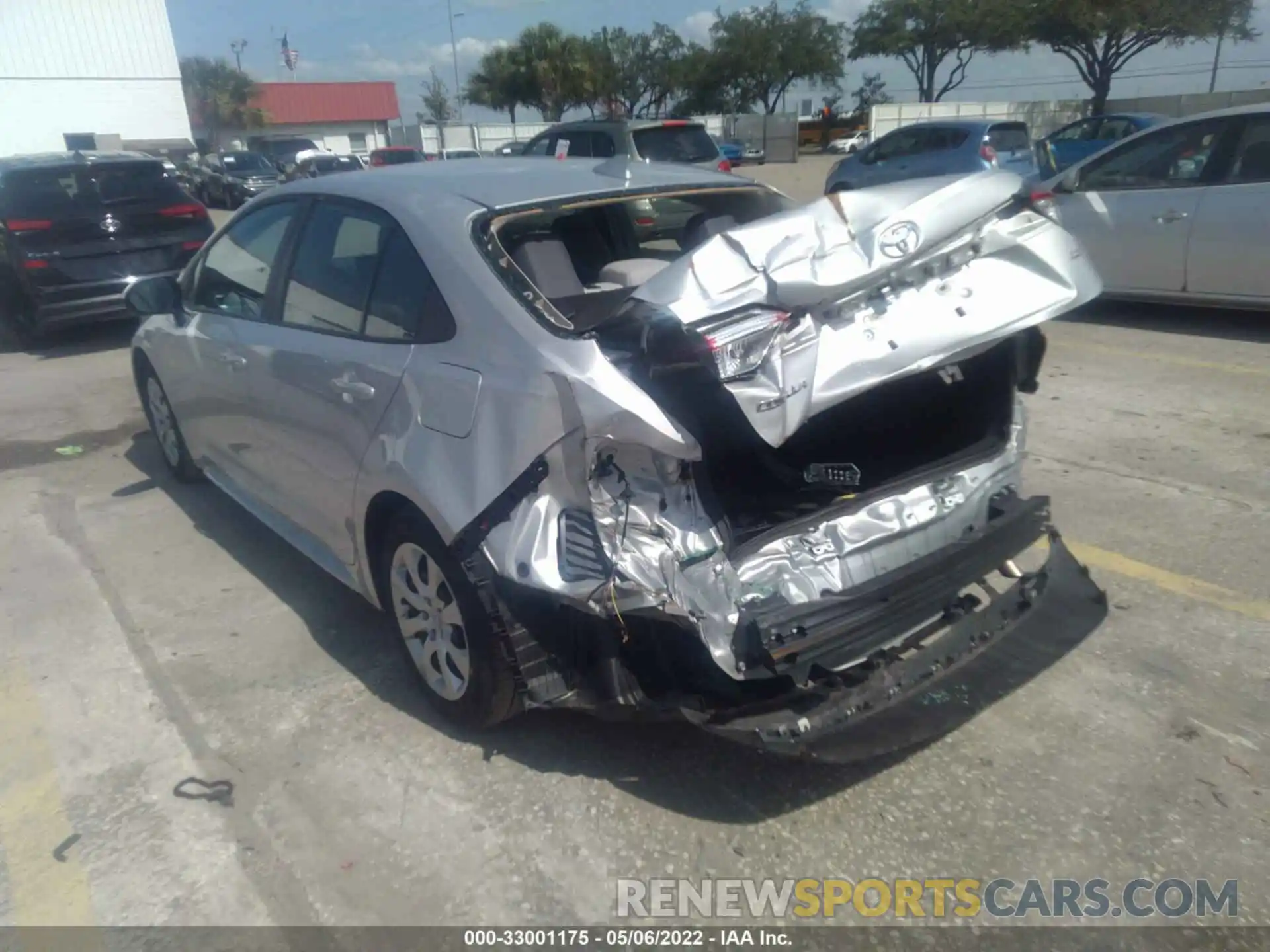 3 Photograph of a damaged car 5YFEPMAEXMP230353 TOYOTA COROLLA 2021