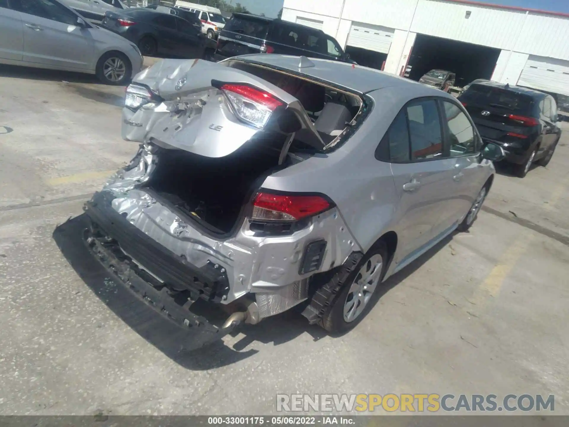 4 Photograph of a damaged car 5YFEPMAEXMP230353 TOYOTA COROLLA 2021