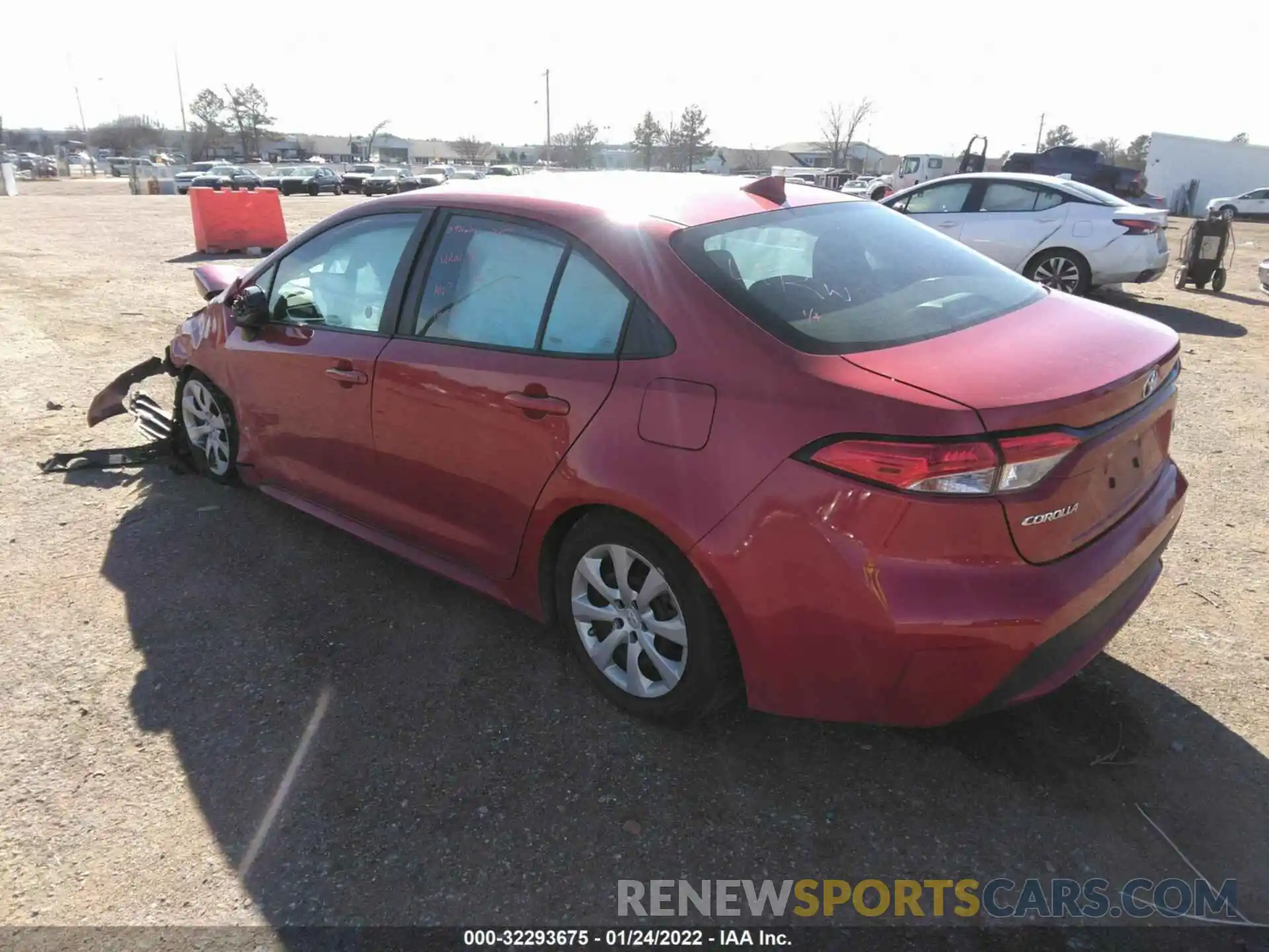 3 Photograph of a damaged car 5YFEPMAEXMP230790 TOYOTA COROLLA 2021