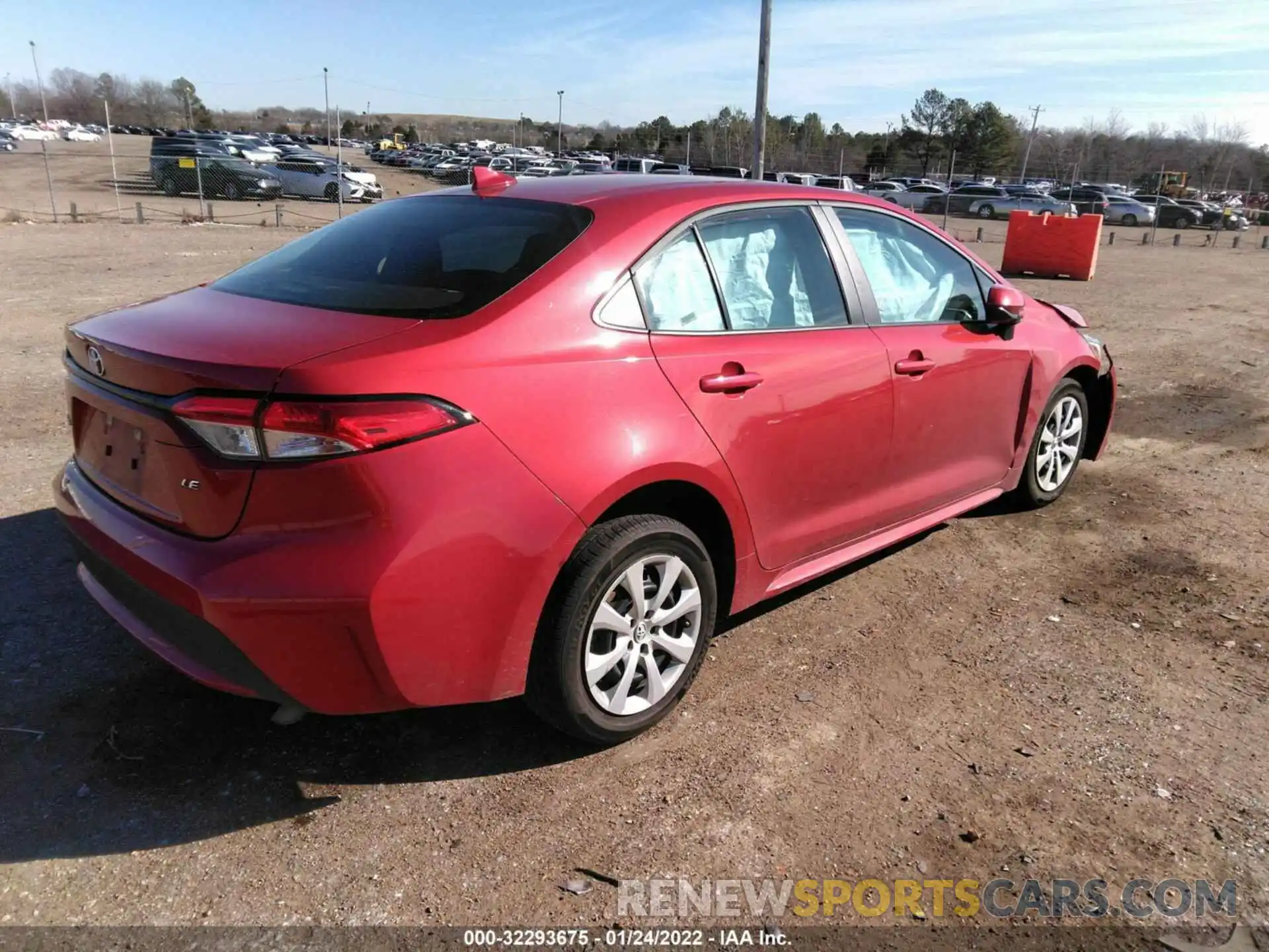 4 Photograph of a damaged car 5YFEPMAEXMP230790 TOYOTA COROLLA 2021