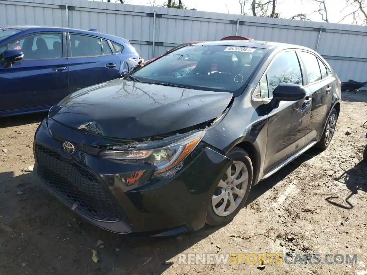 2 Photograph of a damaged car 5YFEPMAEXMP230921 TOYOTA COROLLA 2021