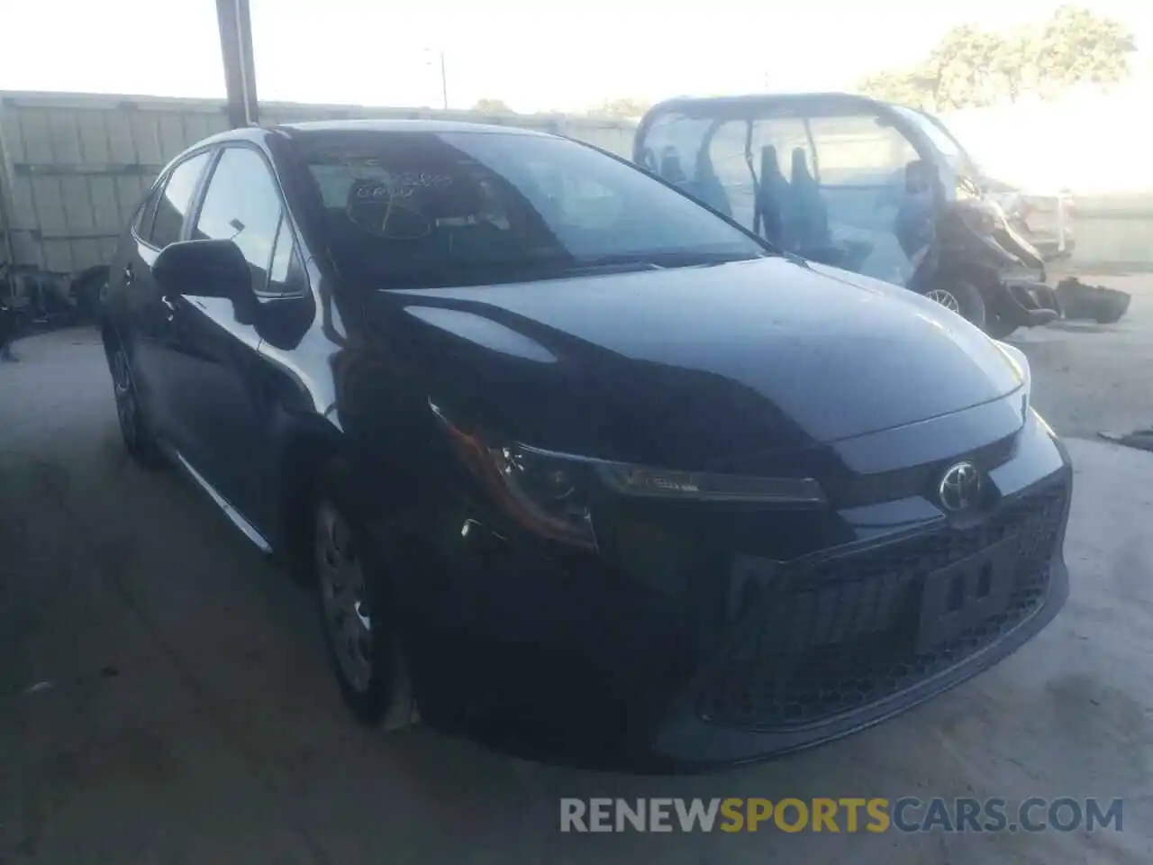 1 Photograph of a damaged car 5YFEPMAEXMP231034 TOYOTA COROLLA 2021