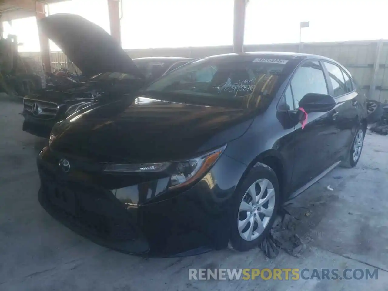 2 Photograph of a damaged car 5YFEPMAEXMP231034 TOYOTA COROLLA 2021