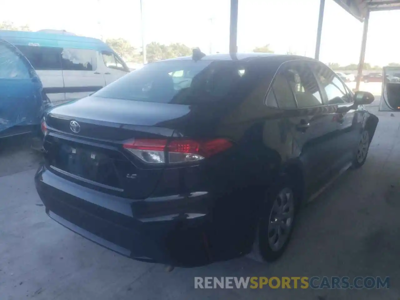 4 Photograph of a damaged car 5YFEPMAEXMP231034 TOYOTA COROLLA 2021