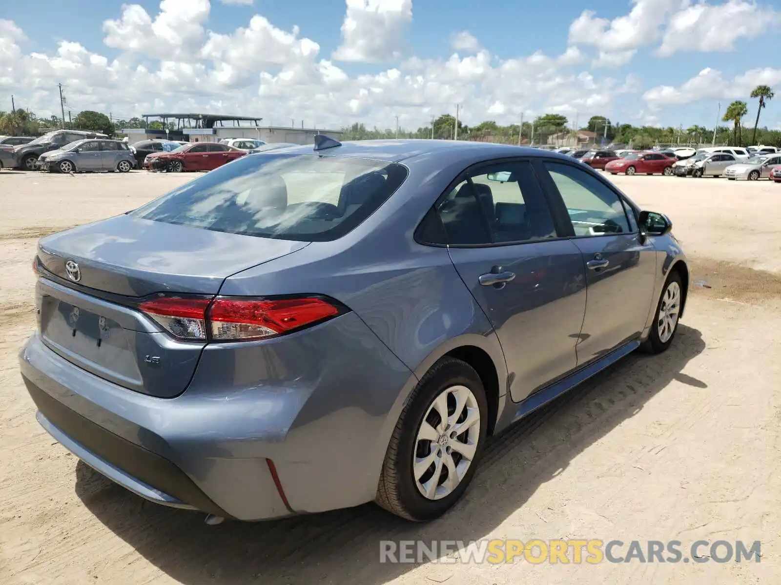 4 Photograph of a damaged car 5YFEPMAEXMP231664 TOYOTA COROLLA 2021