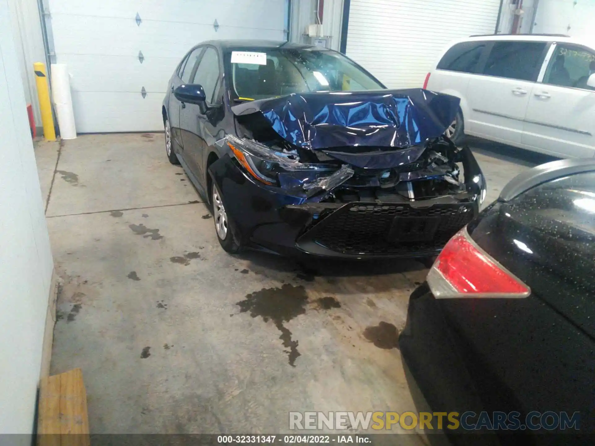 1 Photograph of a damaged car 5YFEPMAEXMP231812 TOYOTA COROLLA 2021