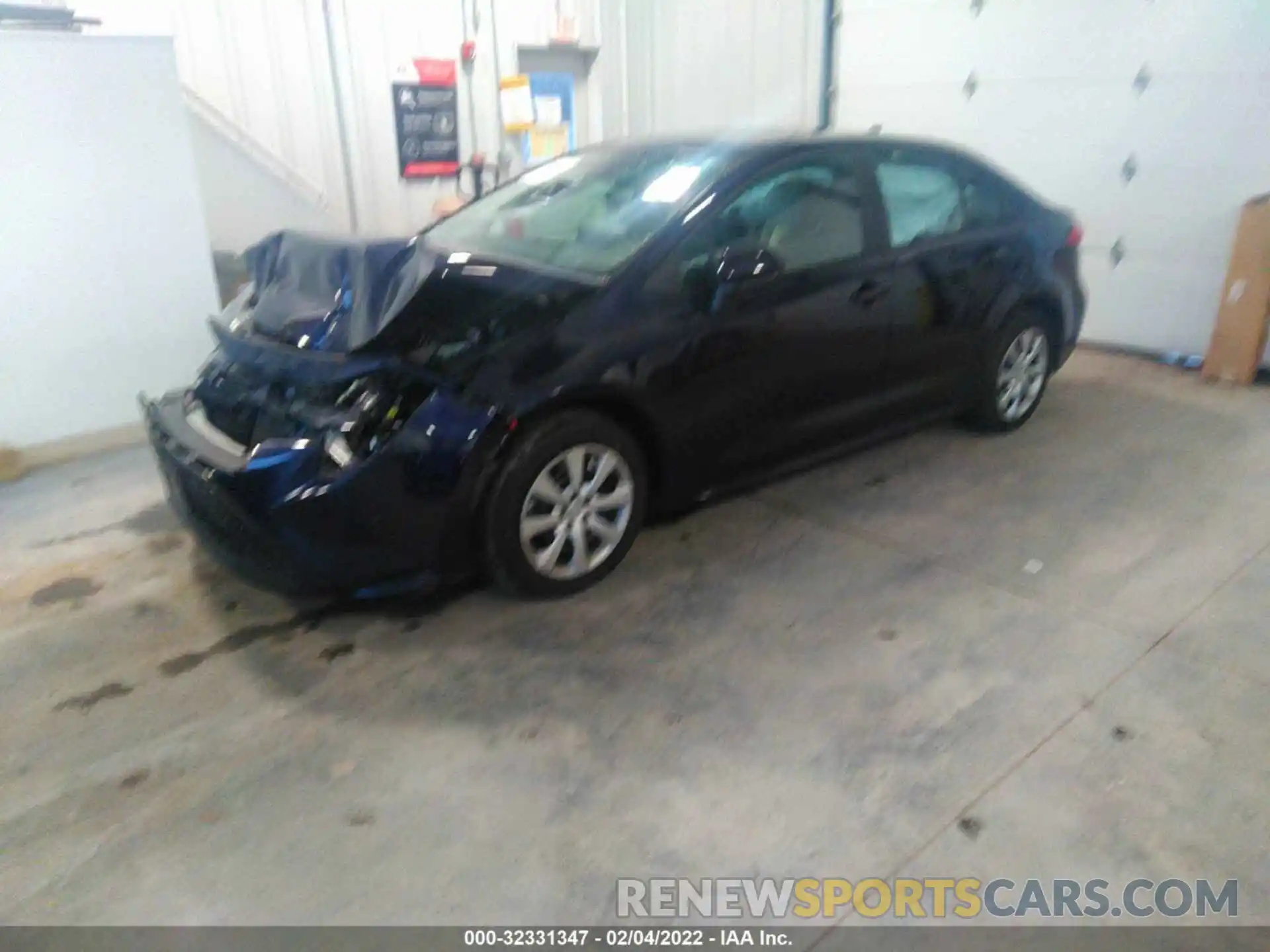 2 Photograph of a damaged car 5YFEPMAEXMP231812 TOYOTA COROLLA 2021