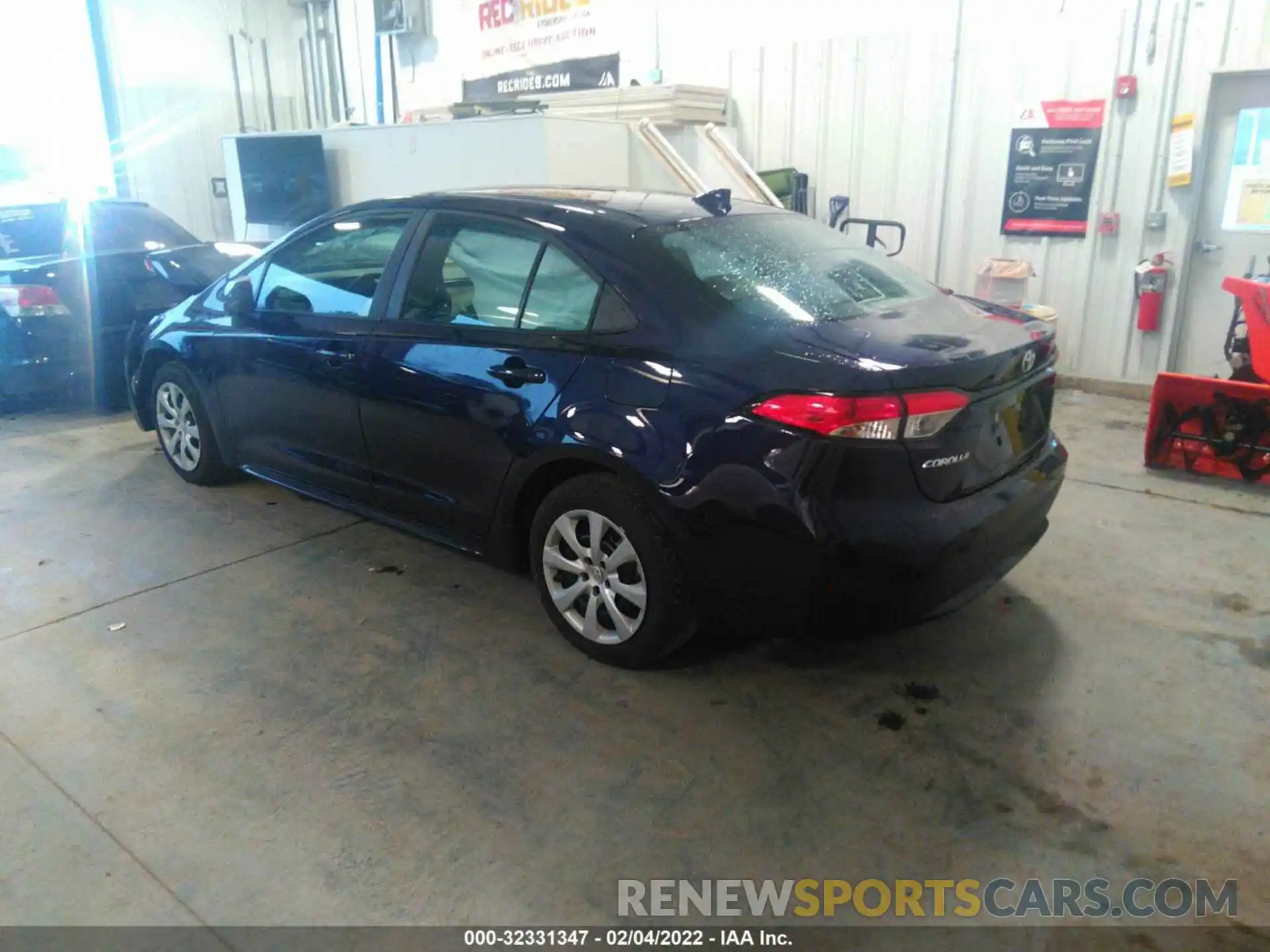 3 Photograph of a damaged car 5YFEPMAEXMP231812 TOYOTA COROLLA 2021