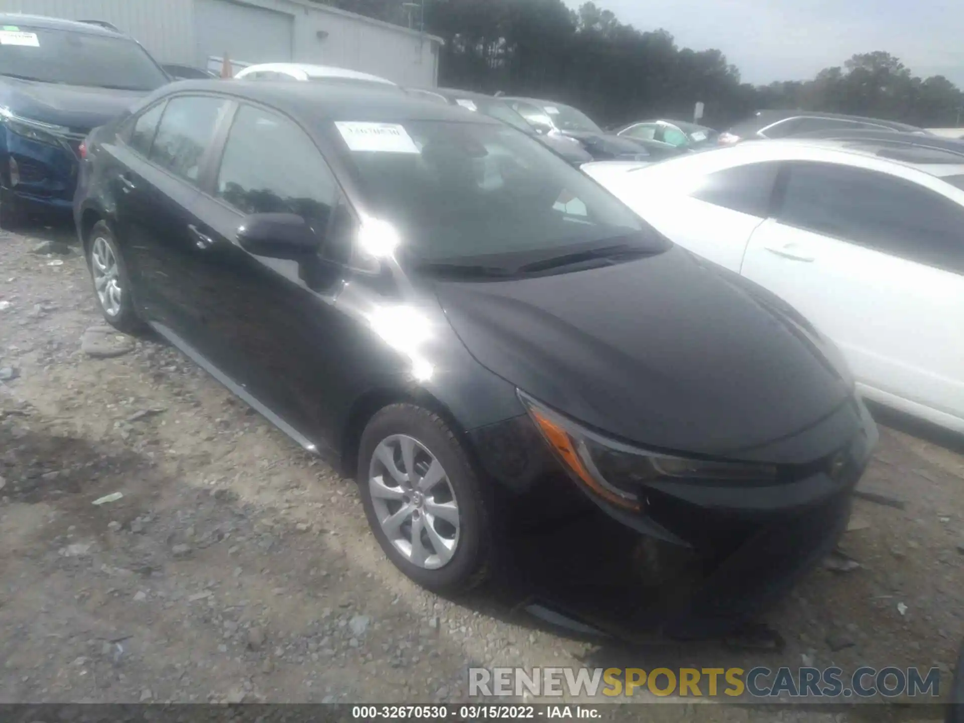 1 Photograph of a damaged car 5YFEPMAEXMP232250 TOYOTA COROLLA 2021