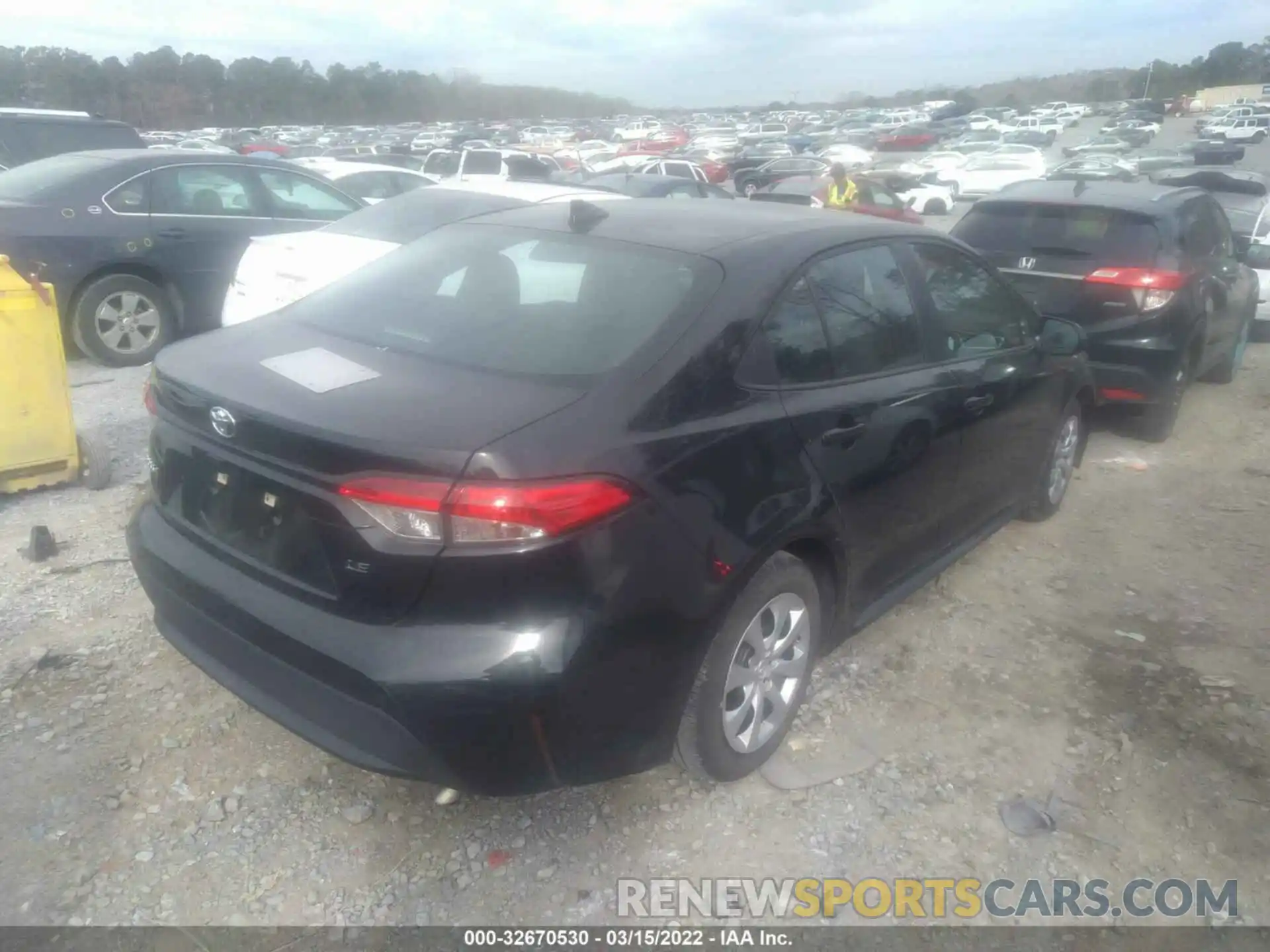 4 Photograph of a damaged car 5YFEPMAEXMP232250 TOYOTA COROLLA 2021