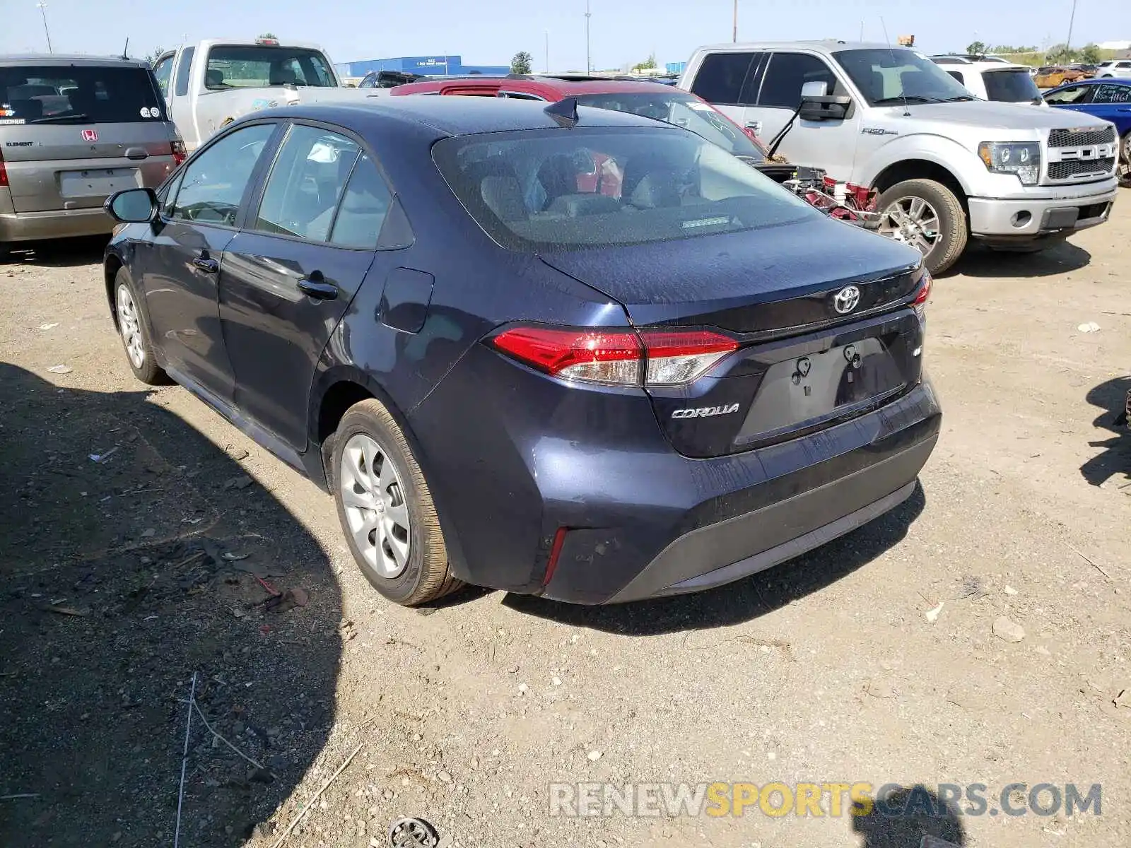 3 Photograph of a damaged car 5YFEPMAEXMP232300 TOYOTA COROLLA 2021