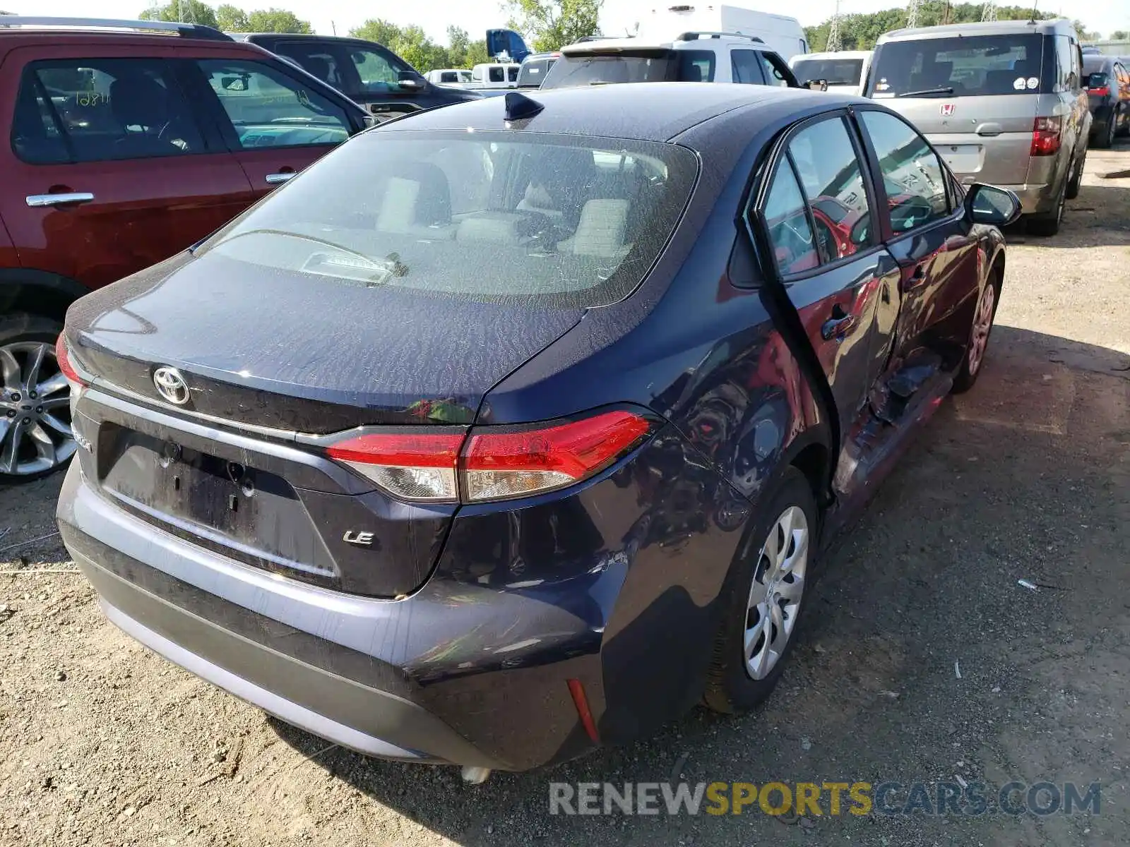 4 Photograph of a damaged car 5YFEPMAEXMP232300 TOYOTA COROLLA 2021