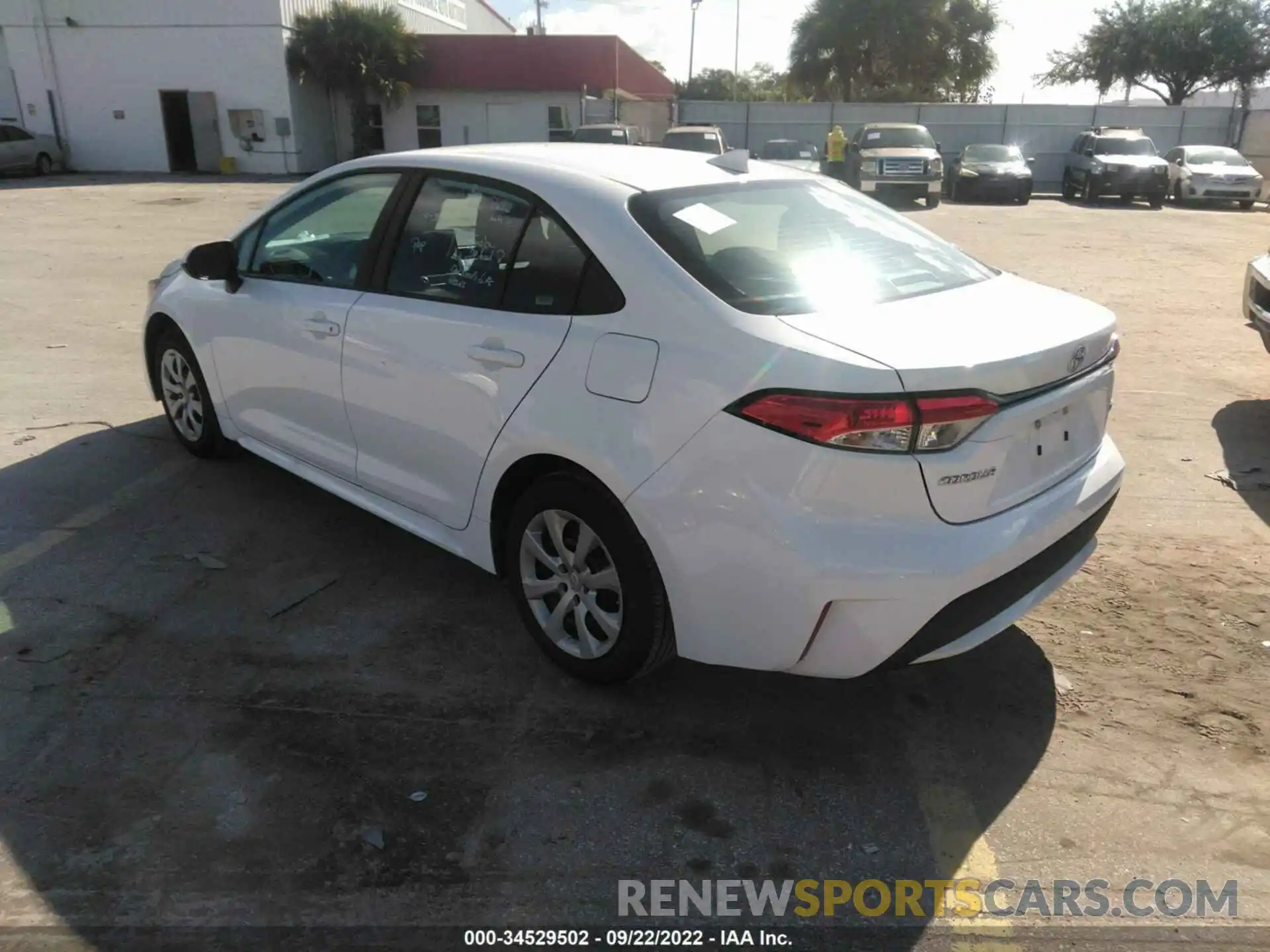 3 Photograph of a damaged car 5YFEPMAEXMP232734 TOYOTA COROLLA 2021