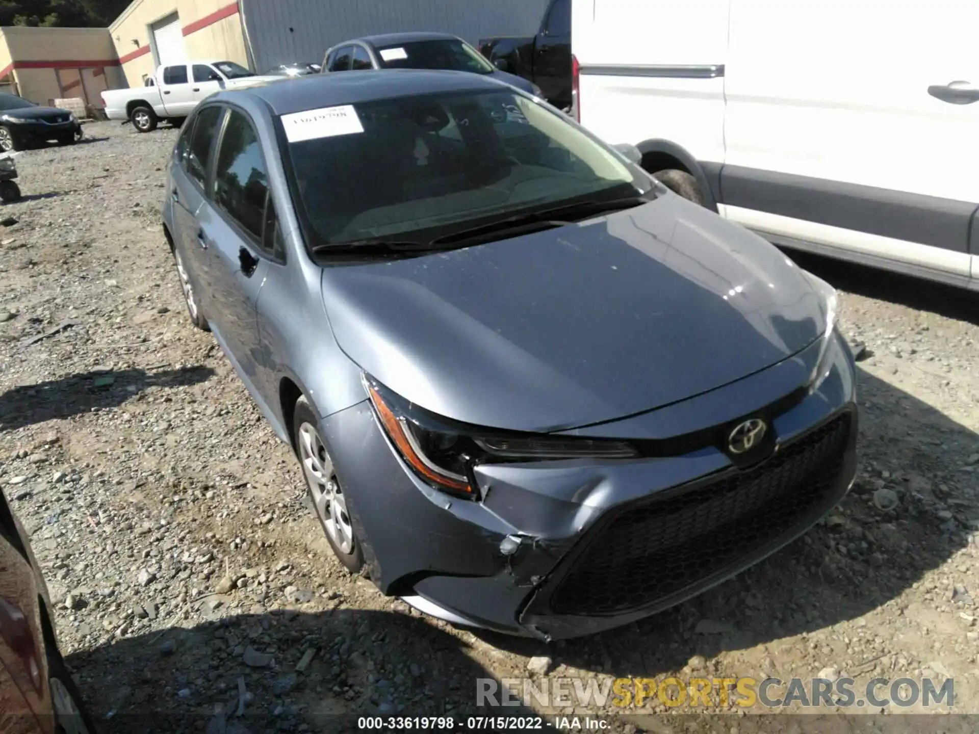 1 Photograph of a damaged car 5YFEPMAEXMP233608 TOYOTA COROLLA 2021