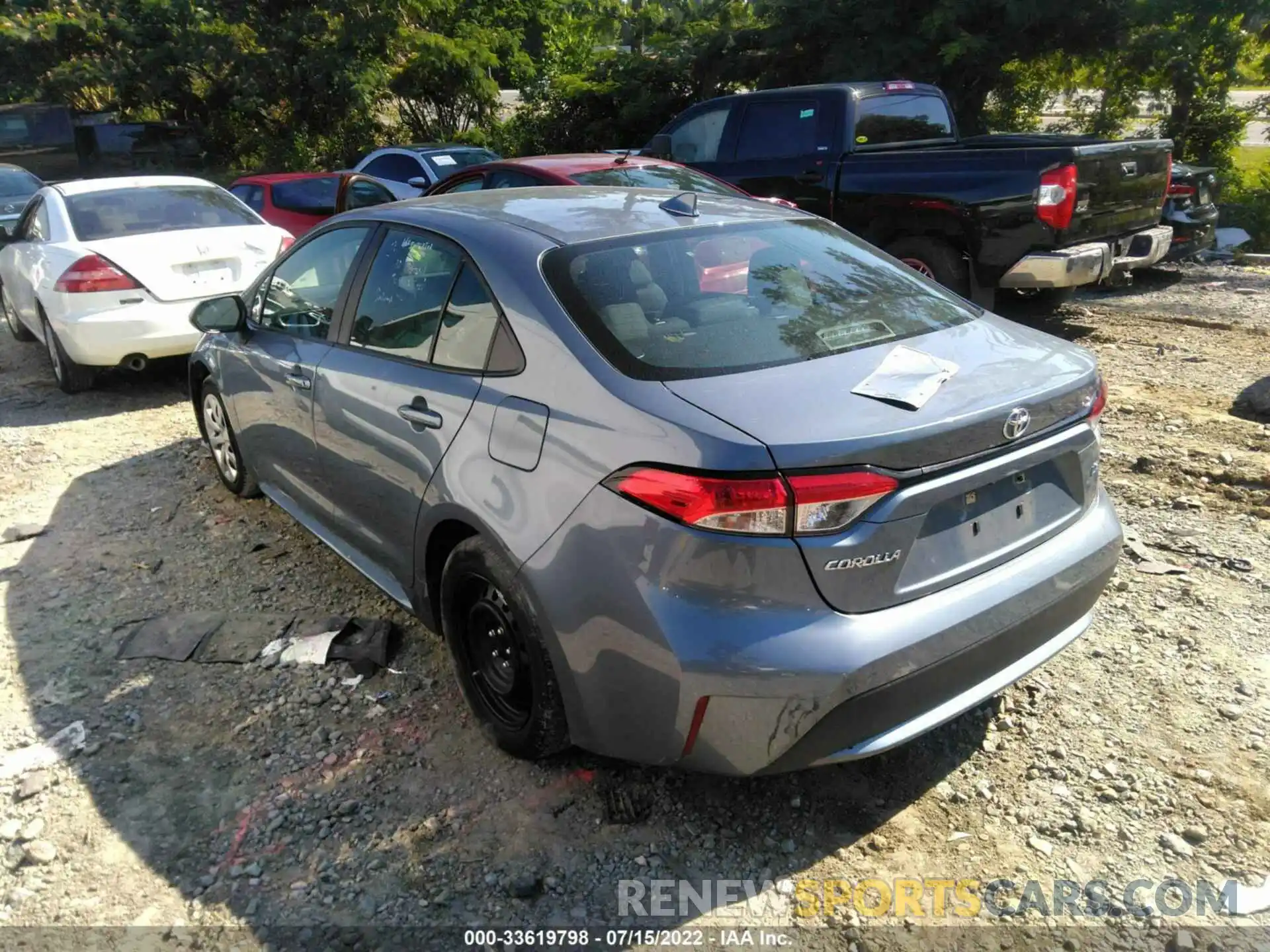 3 Photograph of a damaged car 5YFEPMAEXMP233608 TOYOTA COROLLA 2021