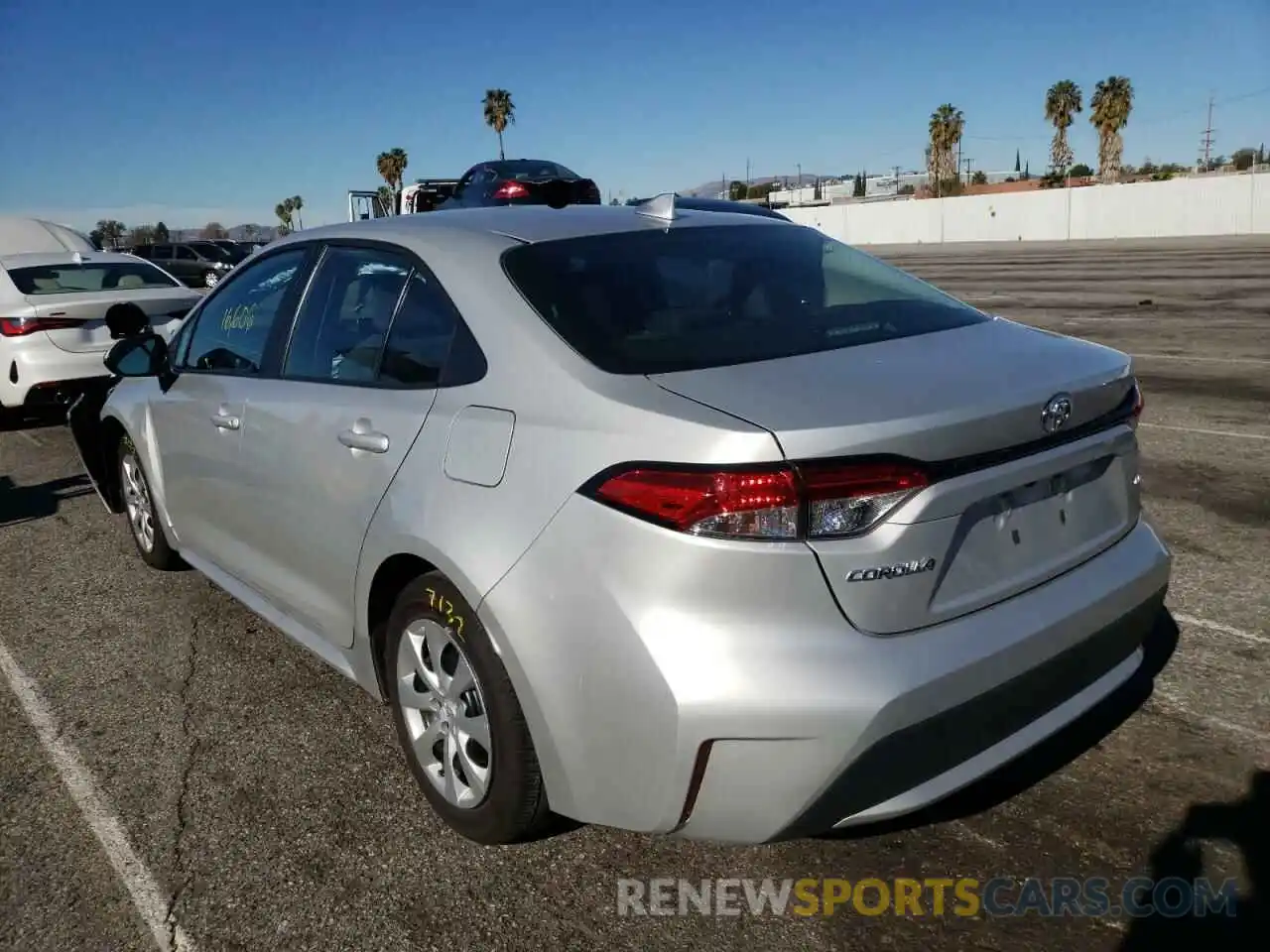 3 Photograph of a damaged car 5YFEPMAEXMP234130 TOYOTA COROLLA 2021