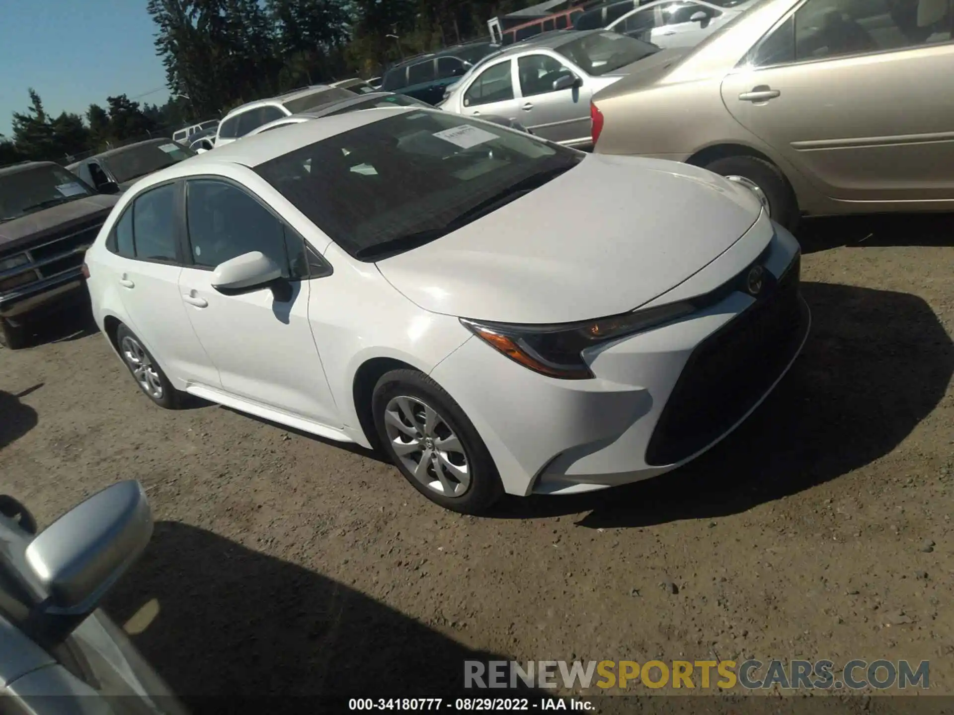 1 Photograph of a damaged car 5YFEPMAEXMP234659 TOYOTA COROLLA 2021