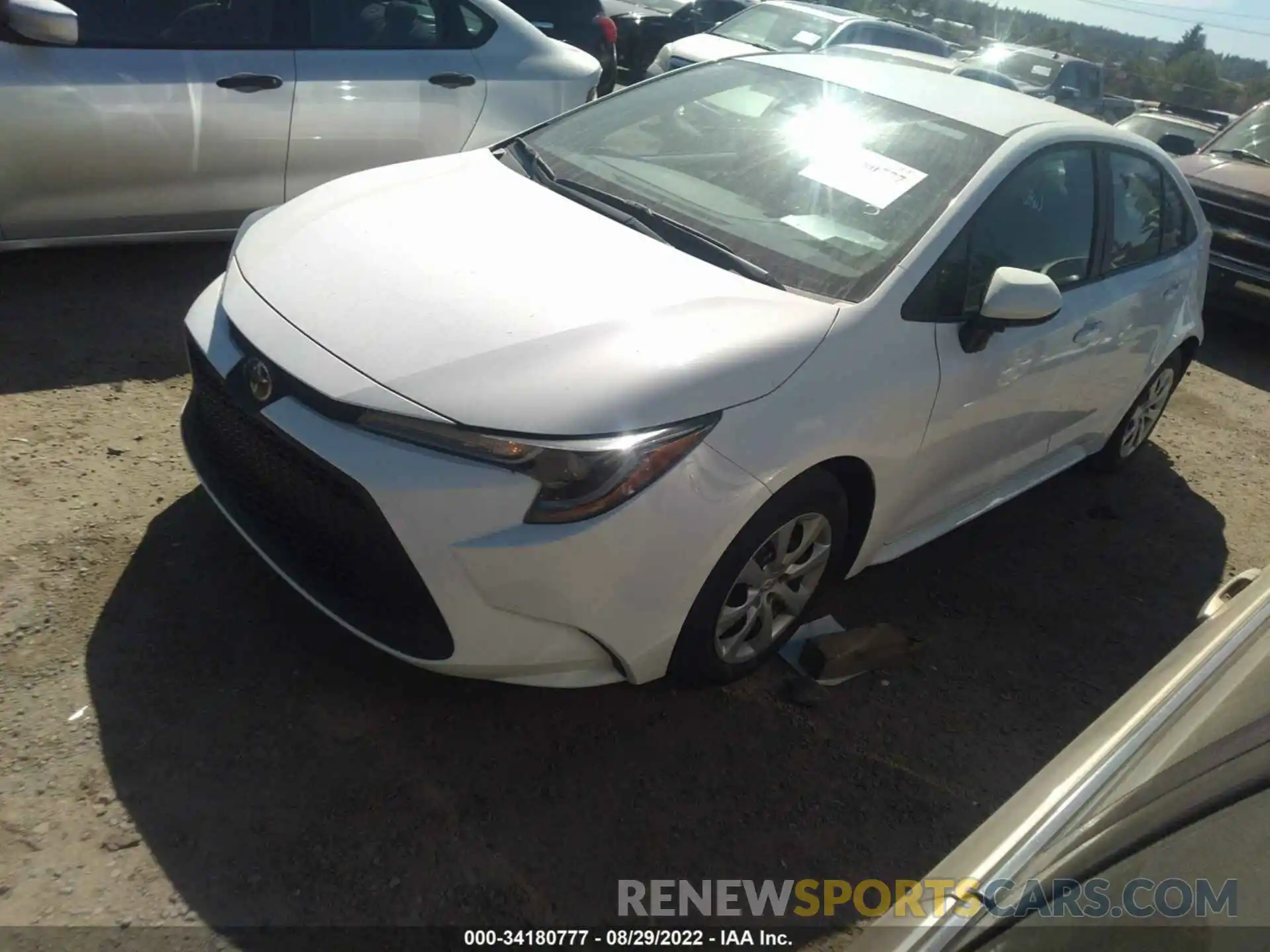 2 Photograph of a damaged car 5YFEPMAEXMP234659 TOYOTA COROLLA 2021