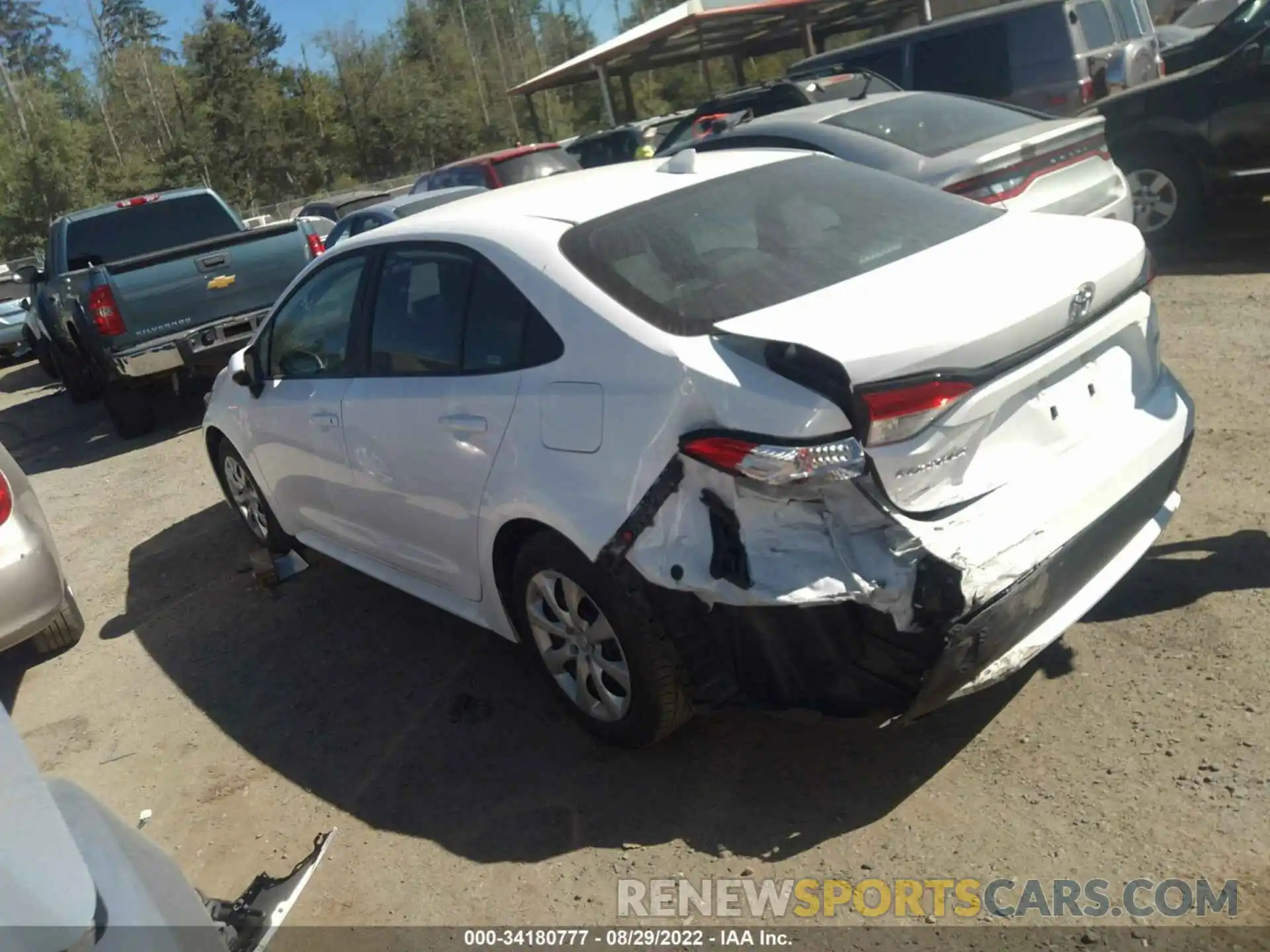 3 Photograph of a damaged car 5YFEPMAEXMP234659 TOYOTA COROLLA 2021