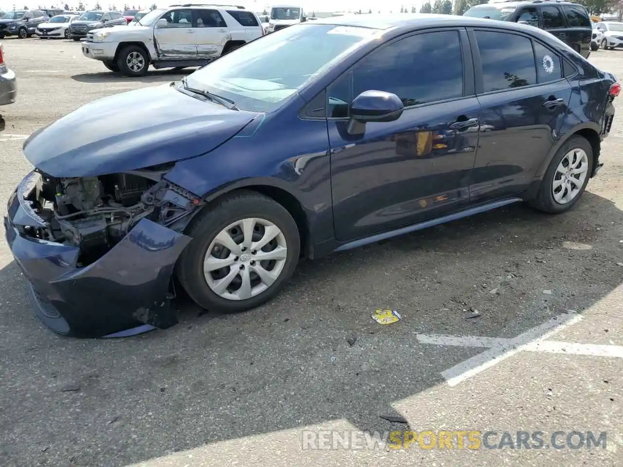 1 Photograph of a damaged car 5YFEPMAEXMP235343 TOYOTA COROLLA 2021