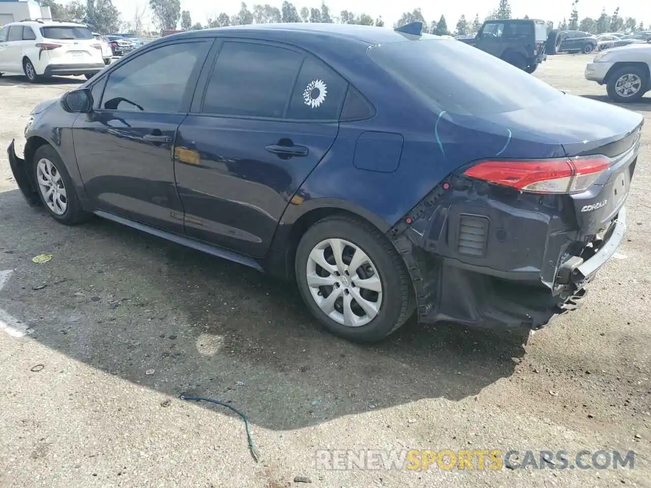 2 Photograph of a damaged car 5YFEPMAEXMP235343 TOYOTA COROLLA 2021