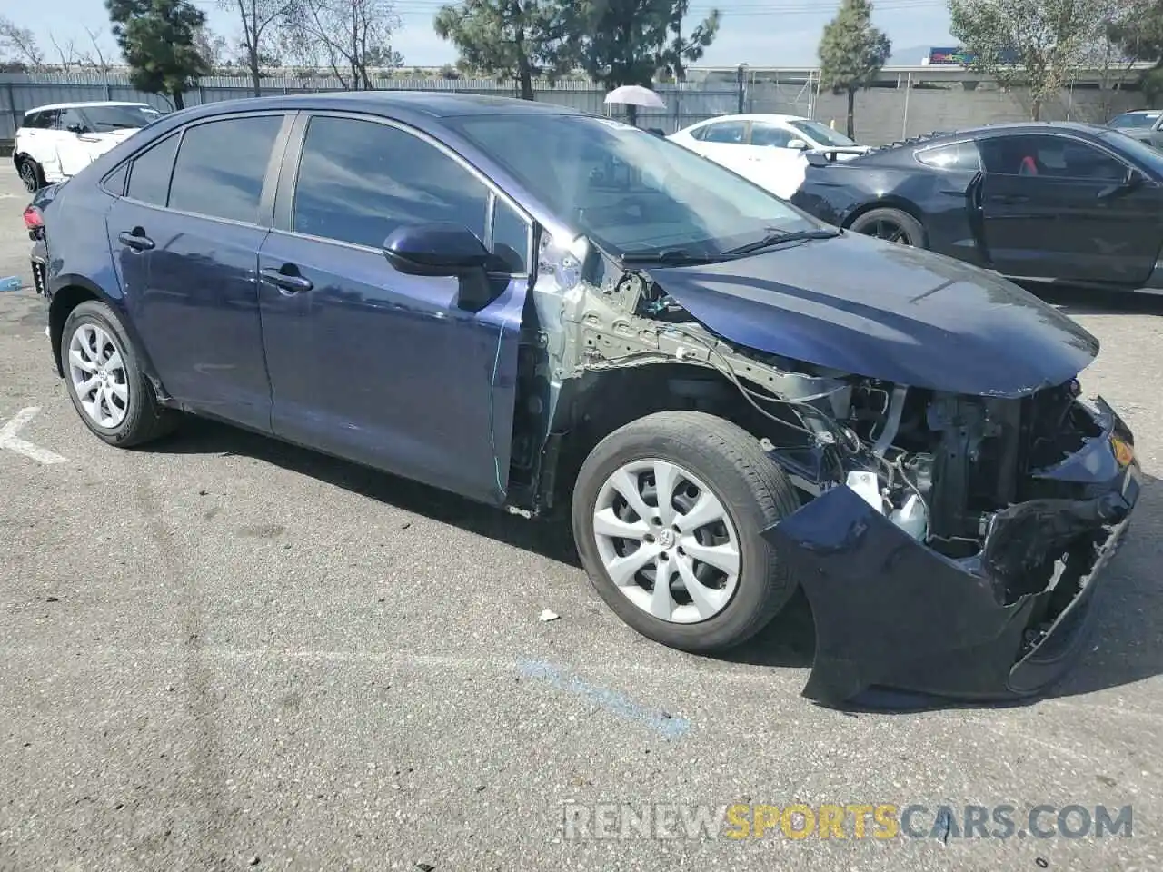 4 Photograph of a damaged car 5YFEPMAEXMP235343 TOYOTA COROLLA 2021