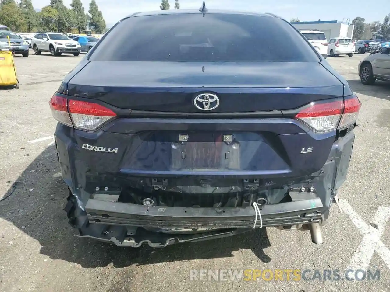 6 Photograph of a damaged car 5YFEPMAEXMP235343 TOYOTA COROLLA 2021