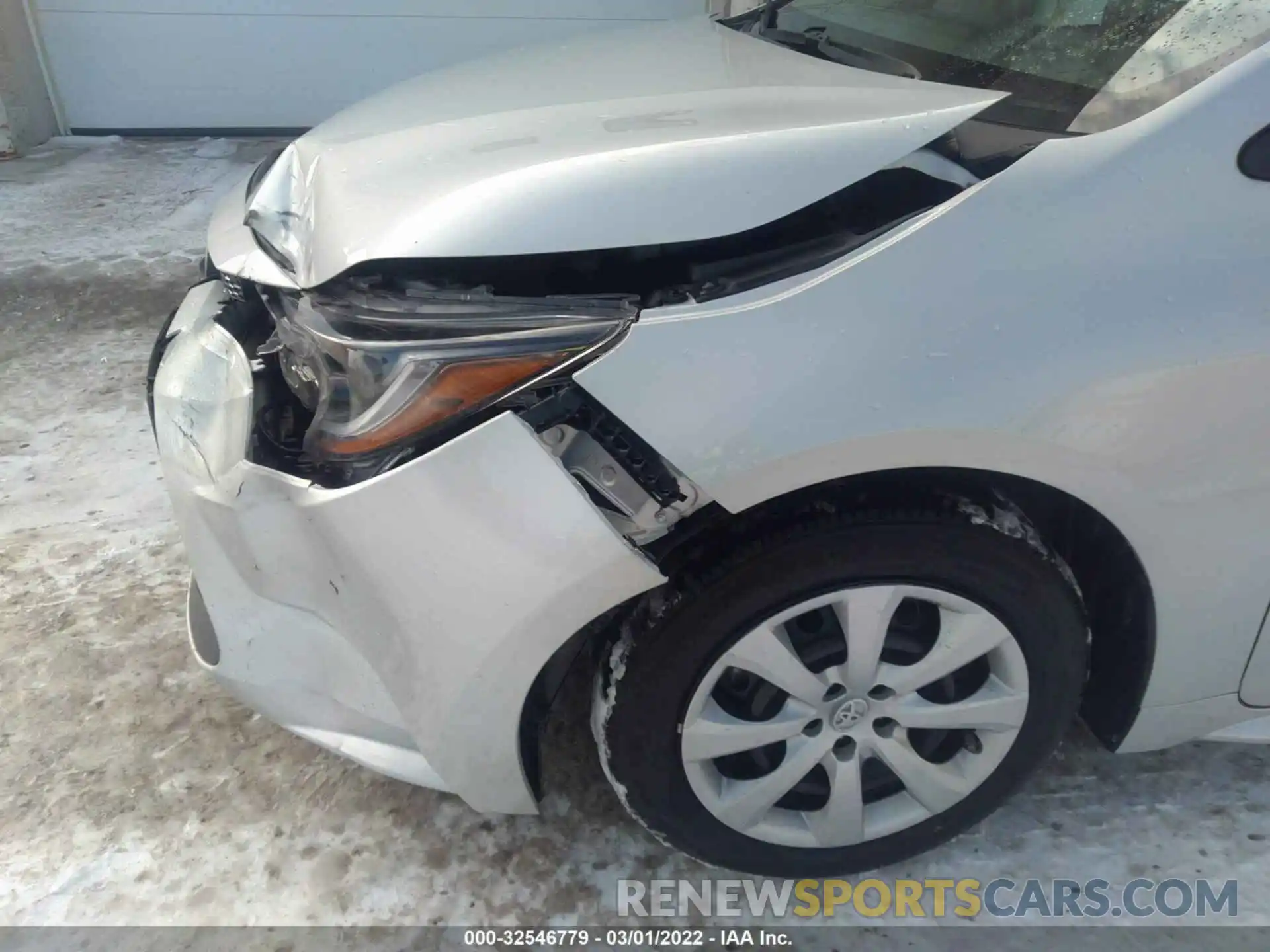 6 Photograph of a damaged car 5YFEPMAEXMP235956 TOYOTA COROLLA 2021