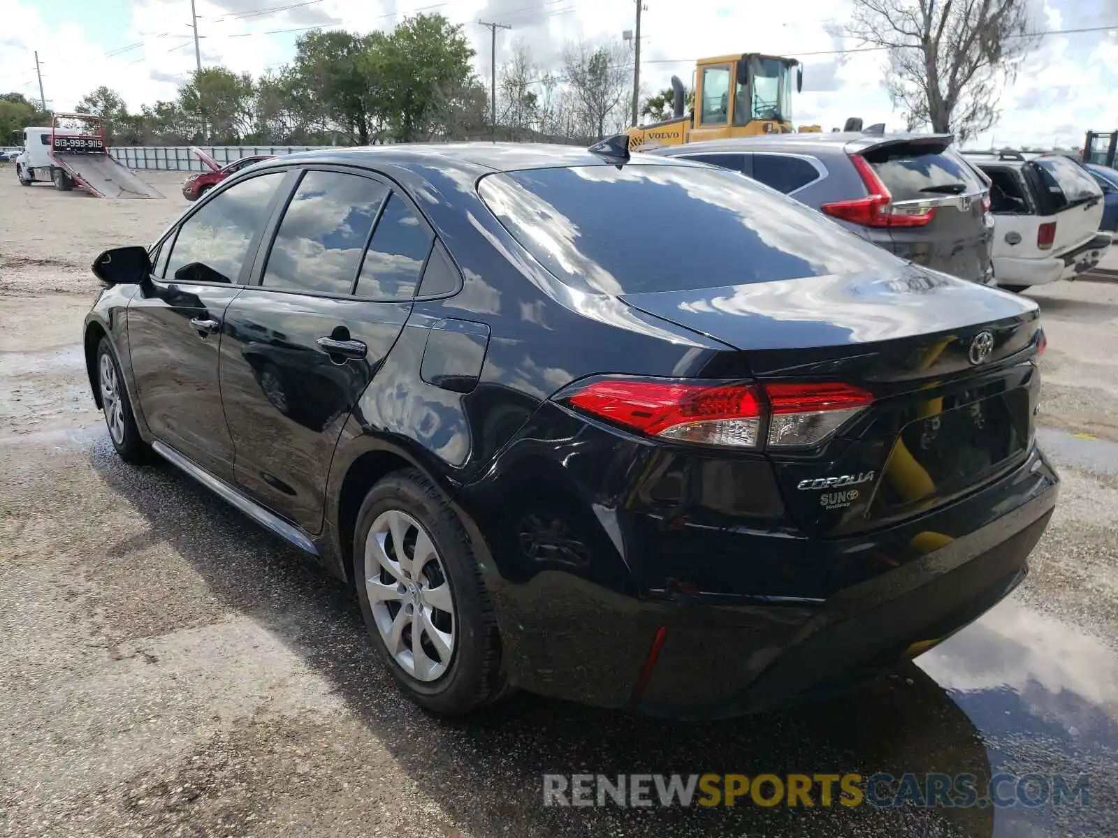 3 Photograph of a damaged car 5YFEPMAEXMP236976 TOYOTA COROLLA 2021