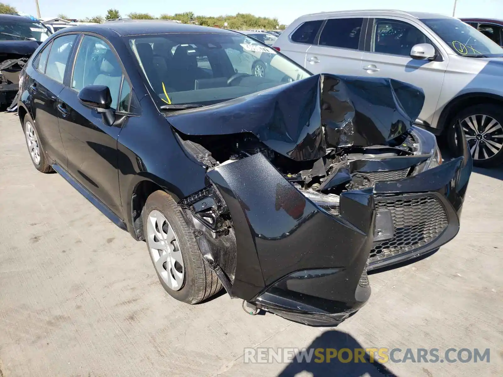 1 Photograph of a damaged car 5YFEPMAEXMP237321 TOYOTA COROLLA 2021