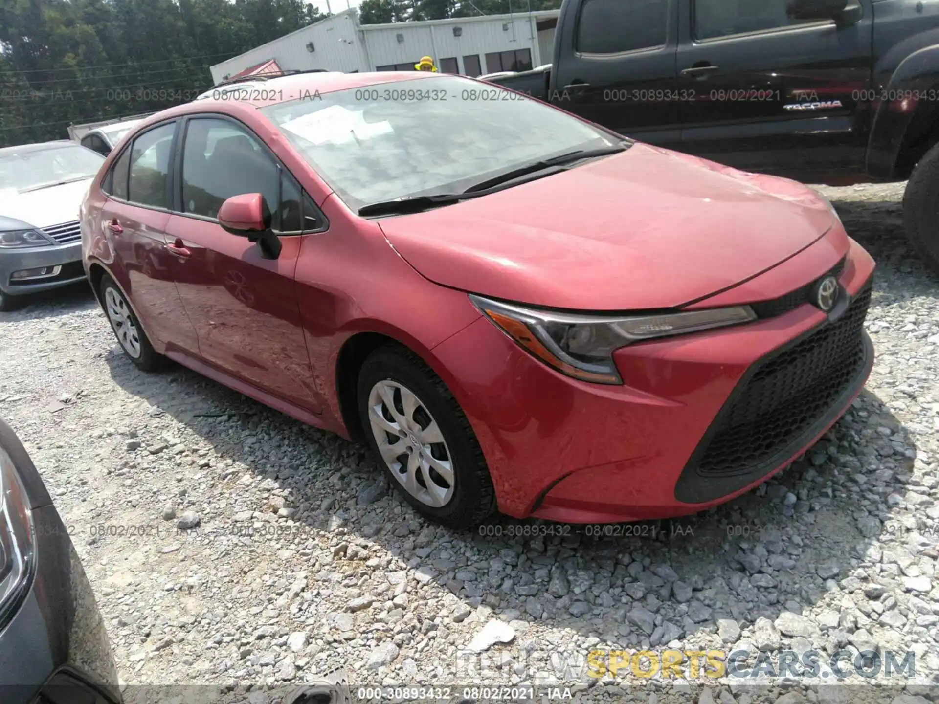 1 Photograph of a damaged car 5YFEPMAEXMP237366 TOYOTA COROLLA 2021