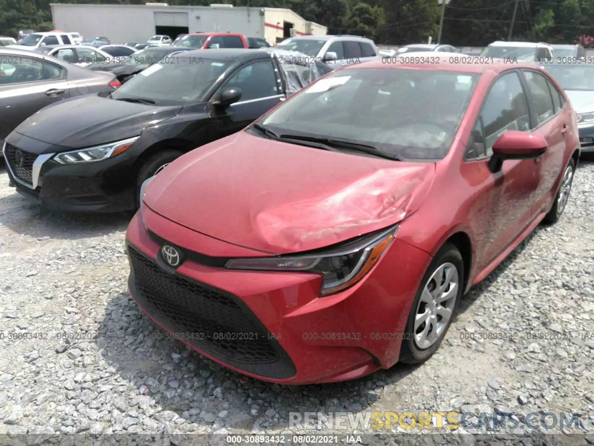 6 Photograph of a damaged car 5YFEPMAEXMP237366 TOYOTA COROLLA 2021