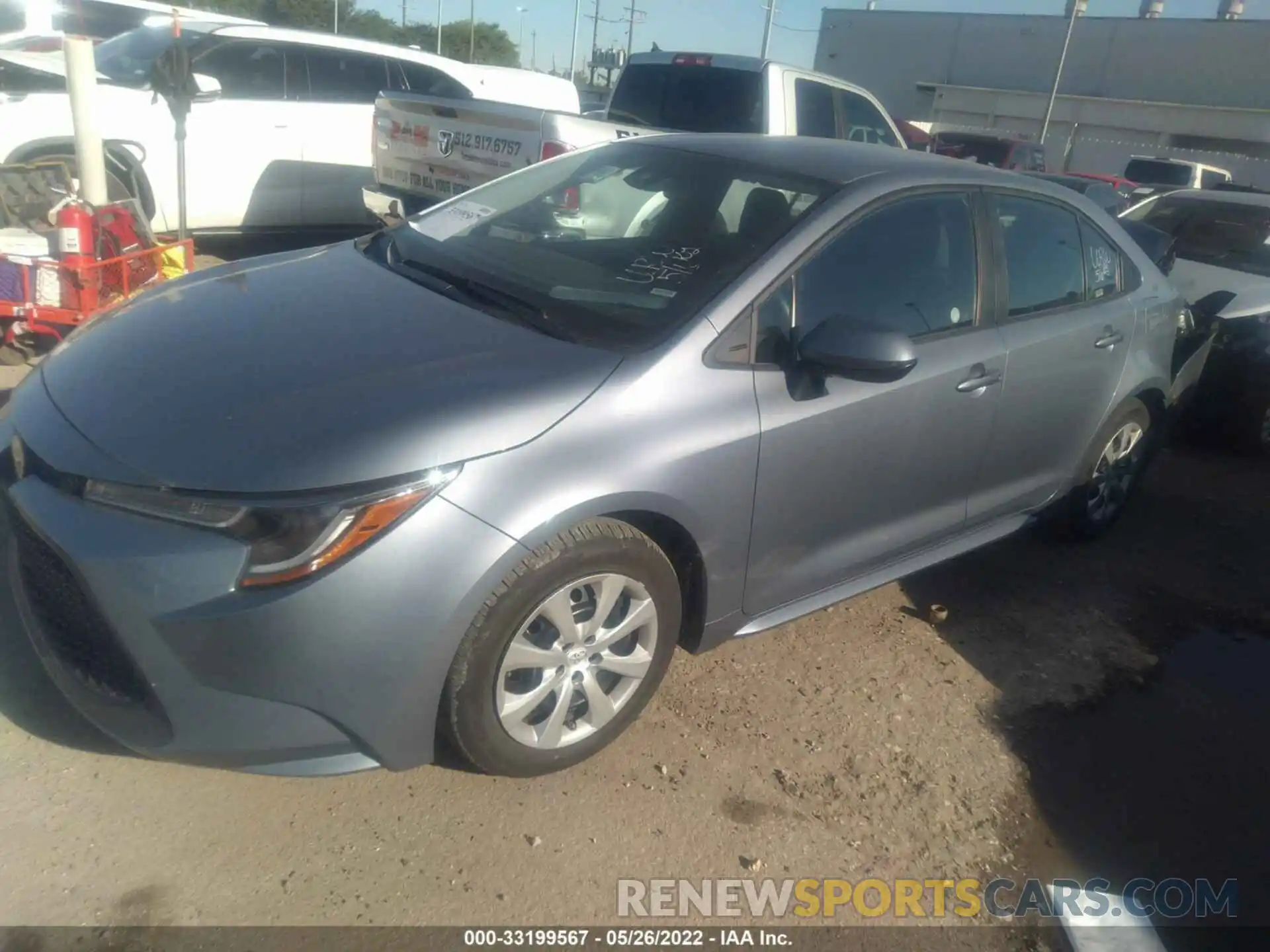 2 Photograph of a damaged car 5YFEPMAEXMP238386 TOYOTA COROLLA 2021