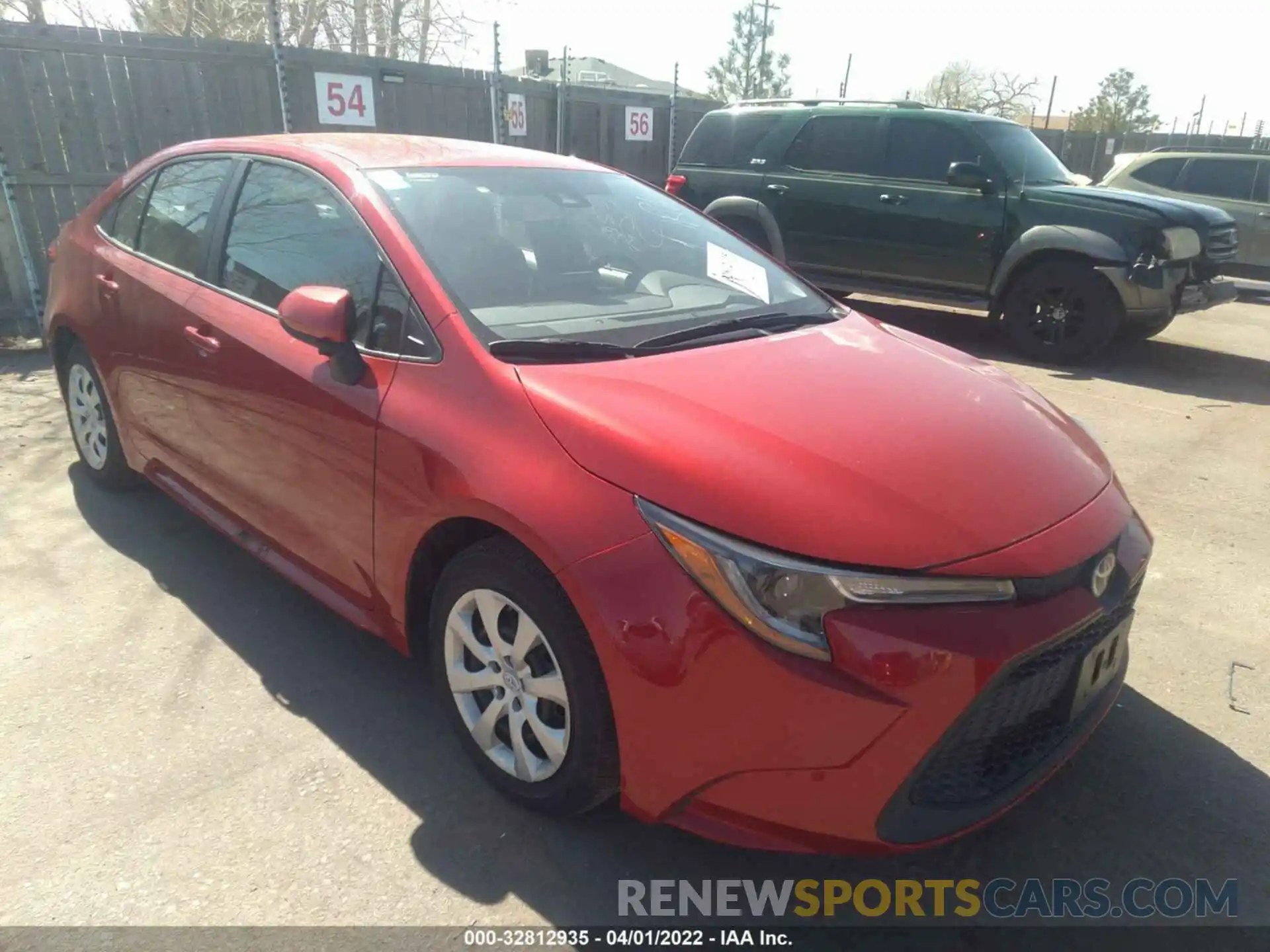 1 Photograph of a damaged car 5YFEPMAEXMP238579 TOYOTA COROLLA 2021