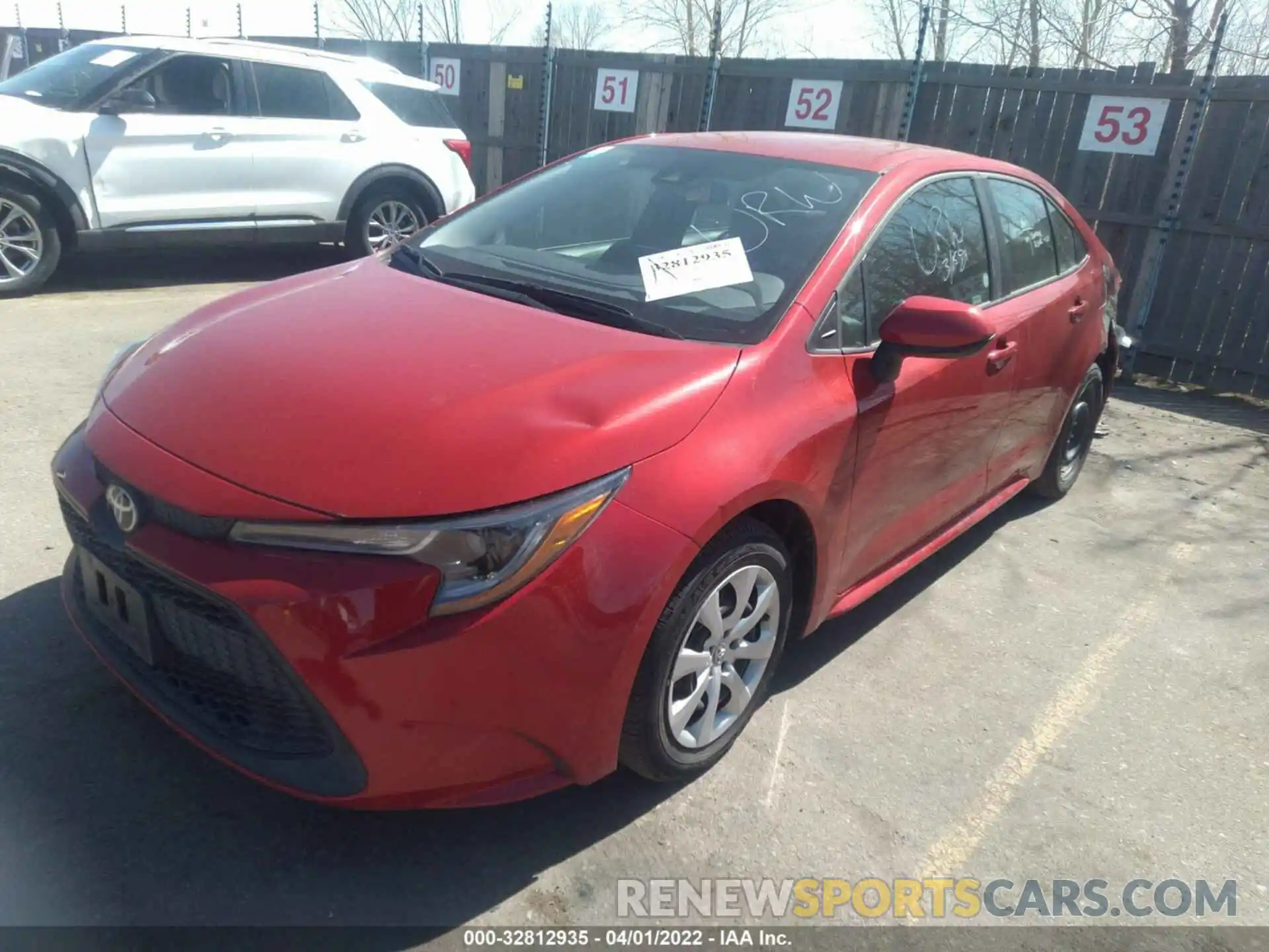 2 Photograph of a damaged car 5YFEPMAEXMP238579 TOYOTA COROLLA 2021