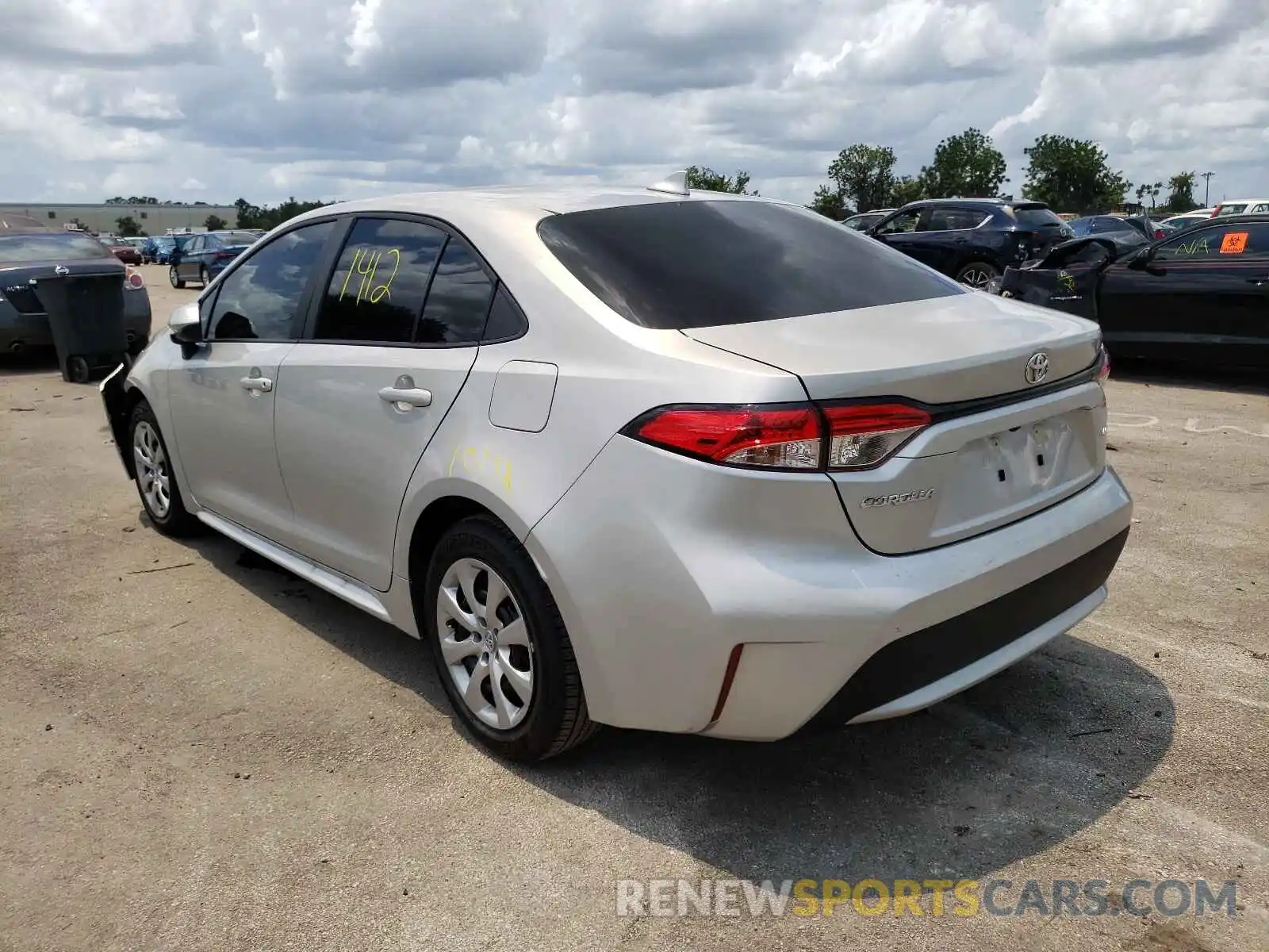 3 Photograph of a damaged car 5YFEPMAEXMP238873 TOYOTA COROLLA 2021