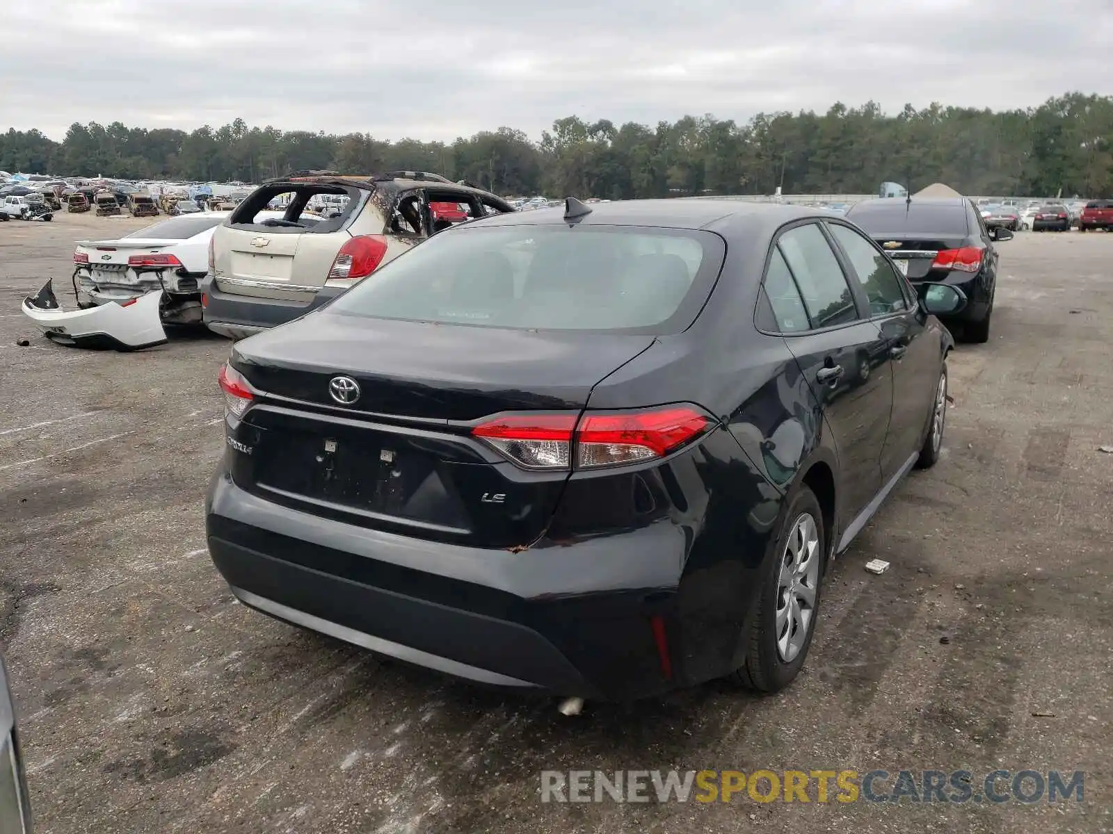 4 Photograph of a damaged car 5YFEPMAEXMP239246 TOYOTA COROLLA 2021