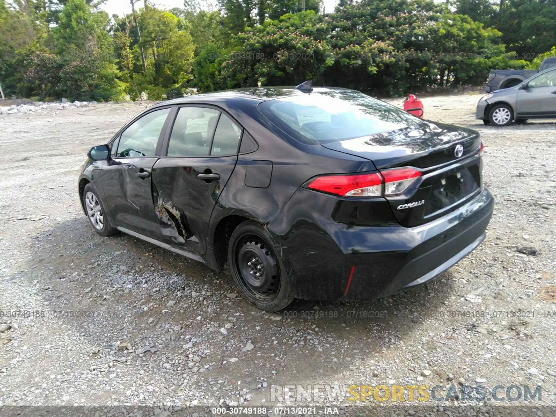 3 Photograph of a damaged car 5YFEPMAEXMP239814 TOYOTA COROLLA 2021