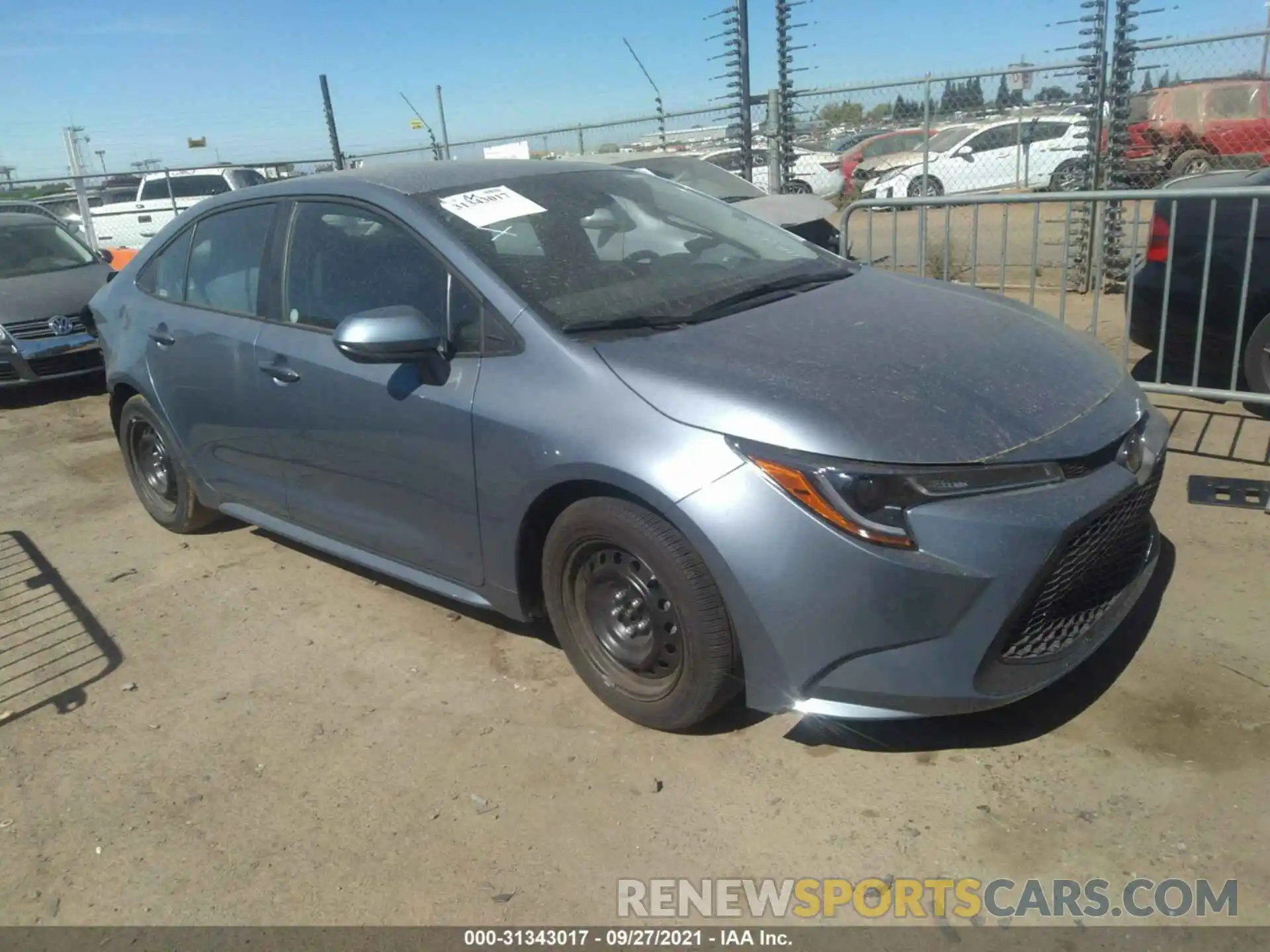 1 Photograph of a damaged car 5YFEPMAEXMP240705 TOYOTA COROLLA 2021