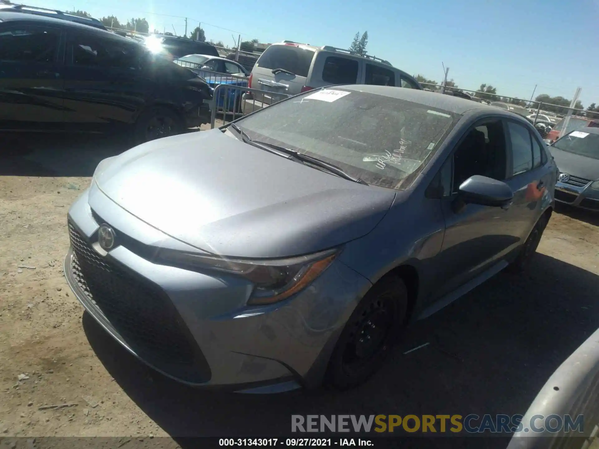 2 Photograph of a damaged car 5YFEPMAEXMP240705 TOYOTA COROLLA 2021